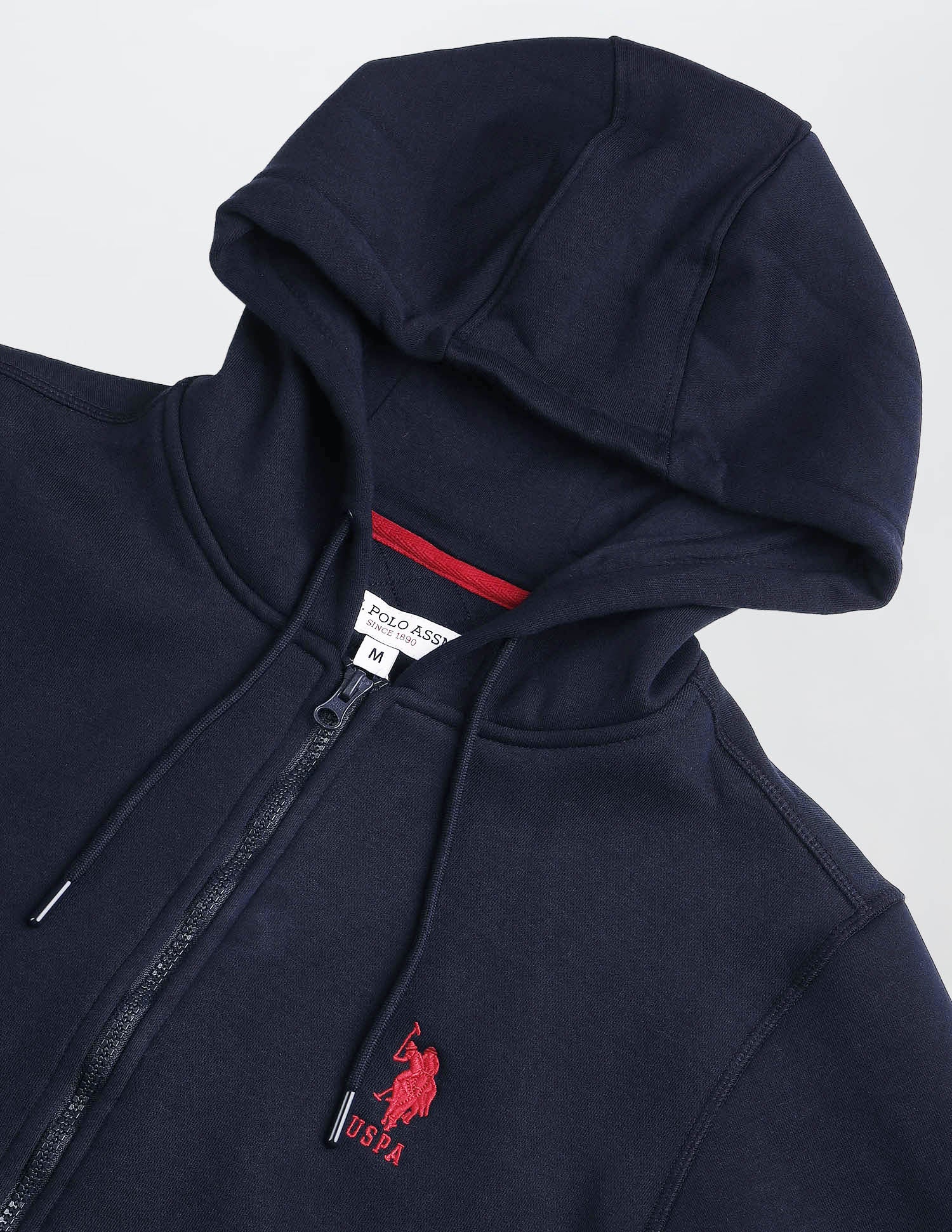 Solid Regular Fit Sweatshirt Navy - U.S. POLO ASSN. | Large