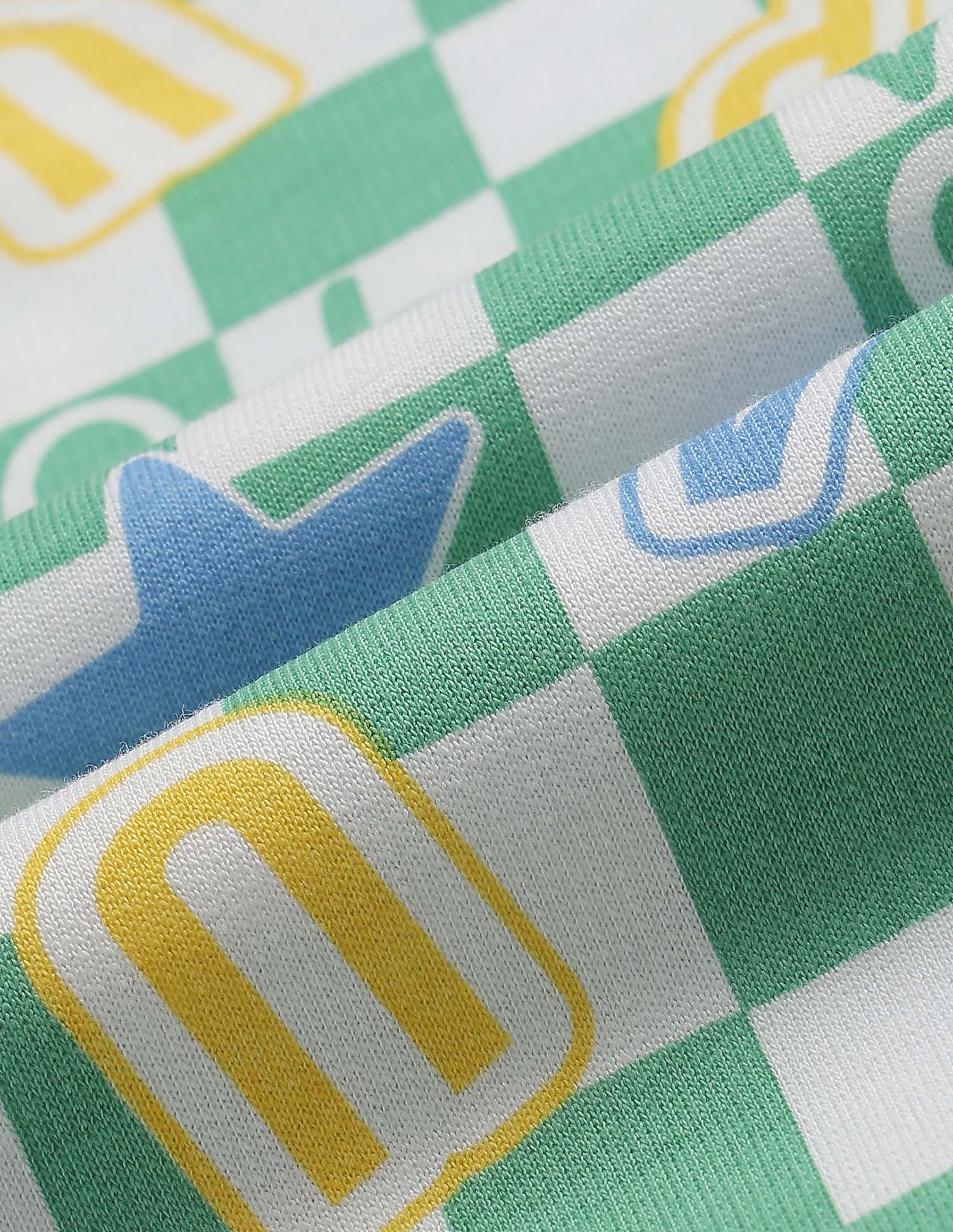 Checked Brand Printed Oversized Fit T-Shirt Green - U.S. Polo Assn. India | Large