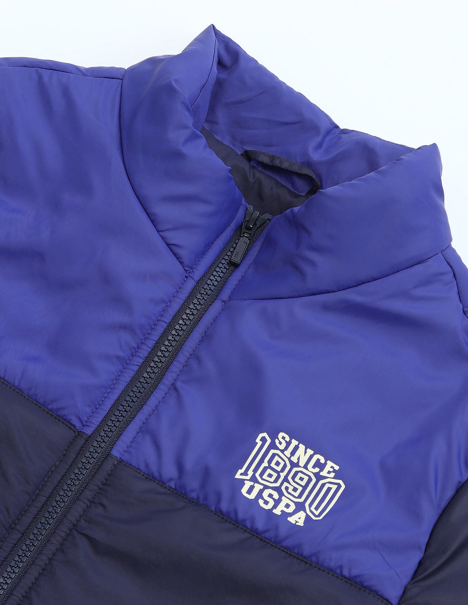 Color Blocked Puffer Jacket Multi - U.S. POLO ASSN. | Large