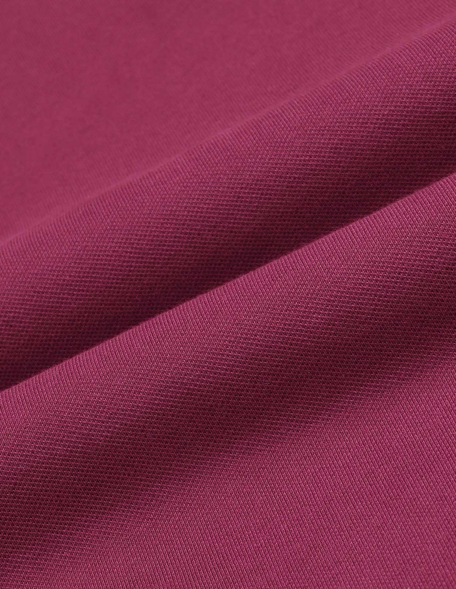 Regular Fit Solid Polo Shirt Wine - U.S. POLO ASSN. | Large