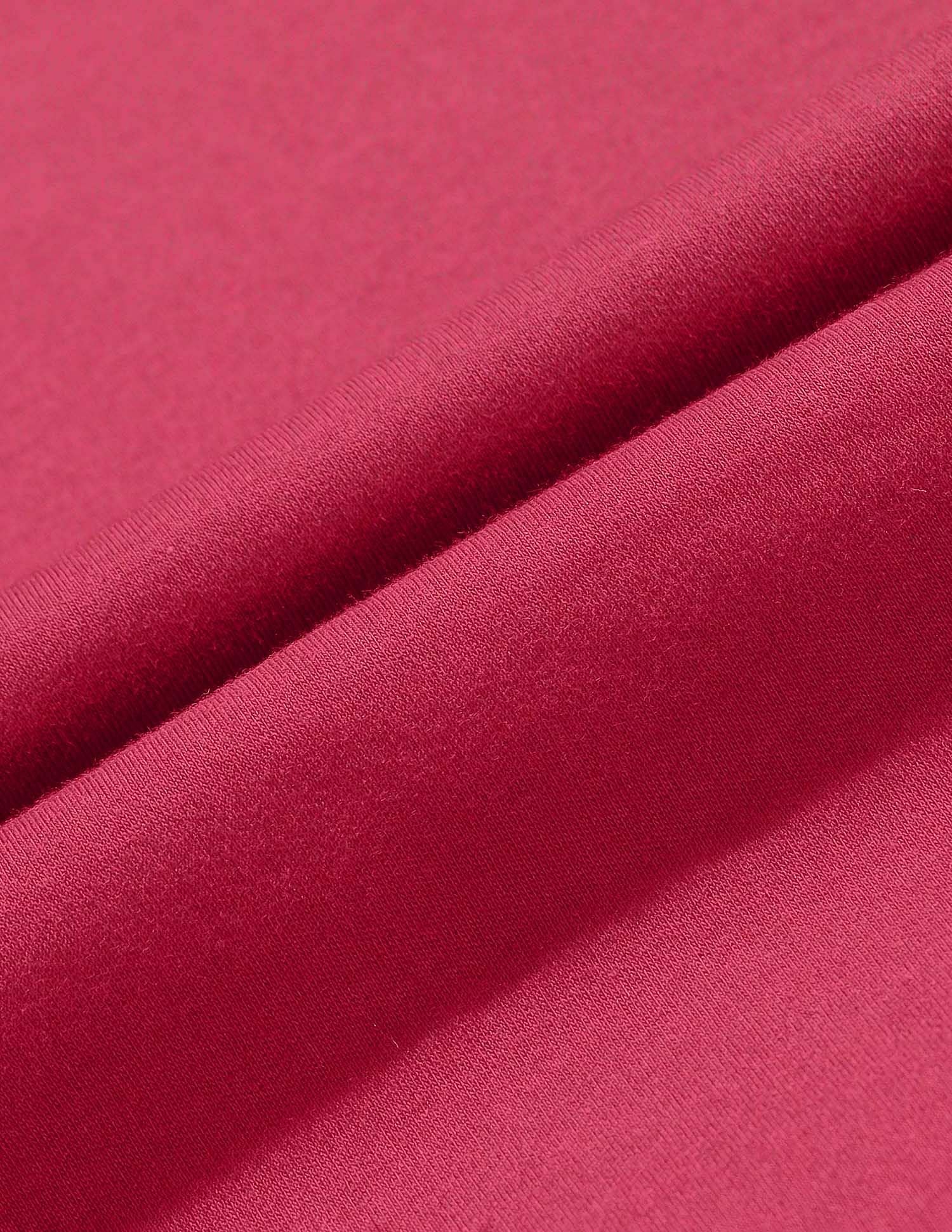 Regular Fit Solid Lounge T-Shirt Dark Red - U.S. POLO ASSN. | Large