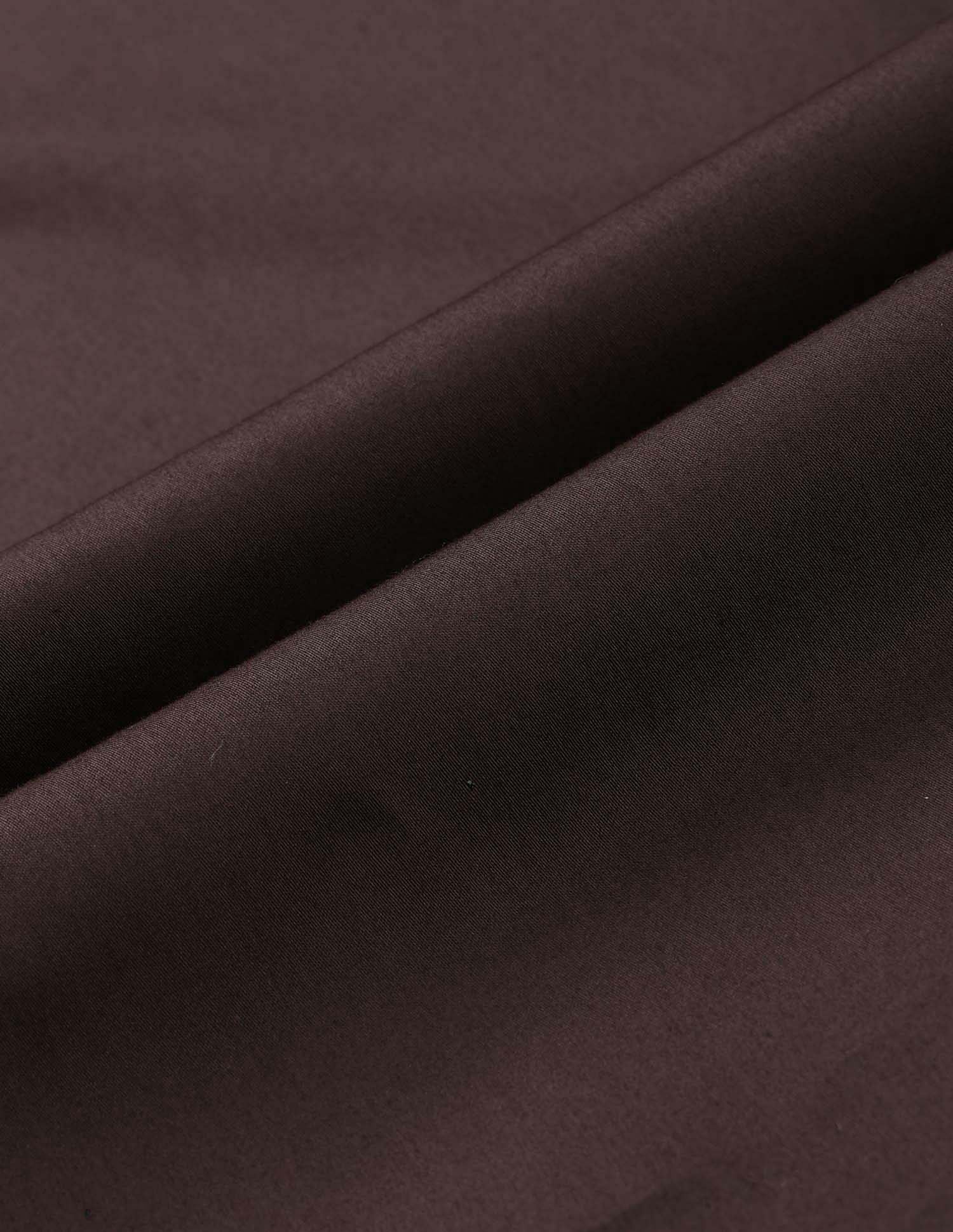Tailored Fit Satin Shirt Brown - U.S. Polo Assn. India | Large