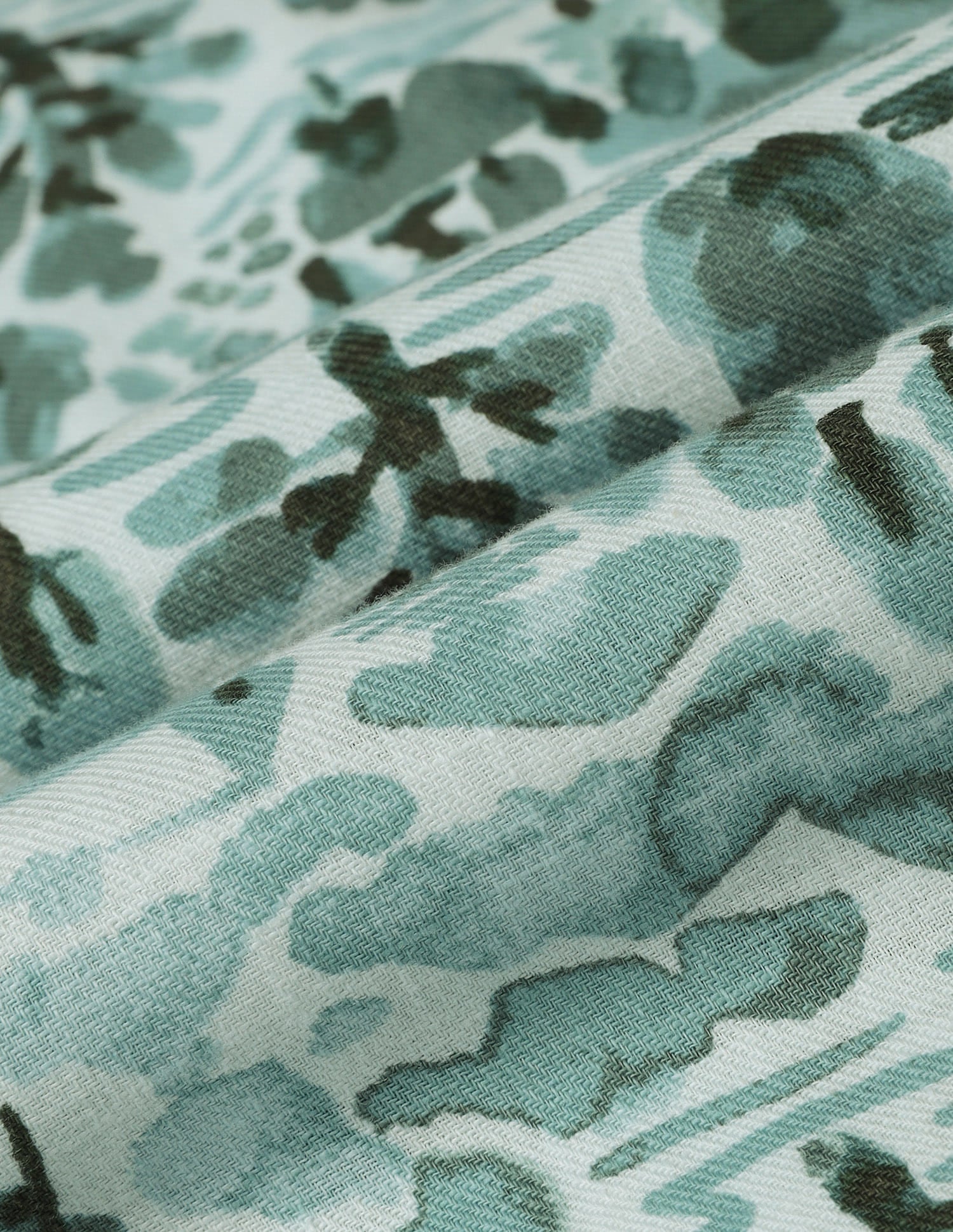 All-Over Printed Twill Shirt Green - U.S. Polo Assn. India | Large