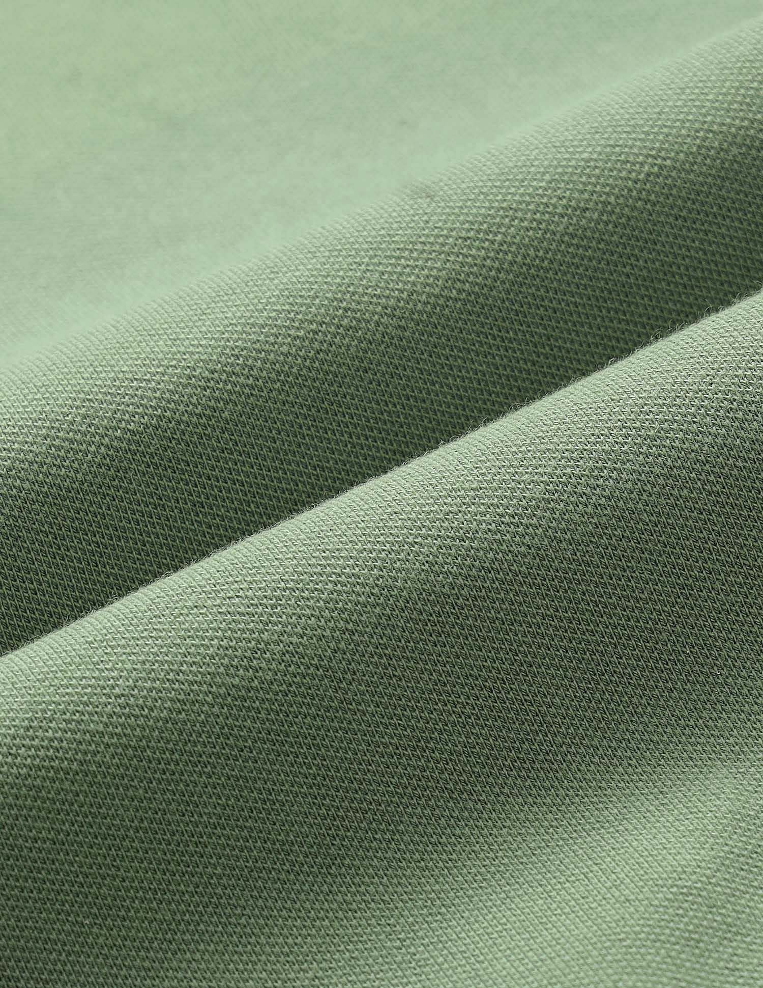 Tipped Collar Regular Fit Polo Shirt Light Olive - U.S. Polo Assn. India | Large