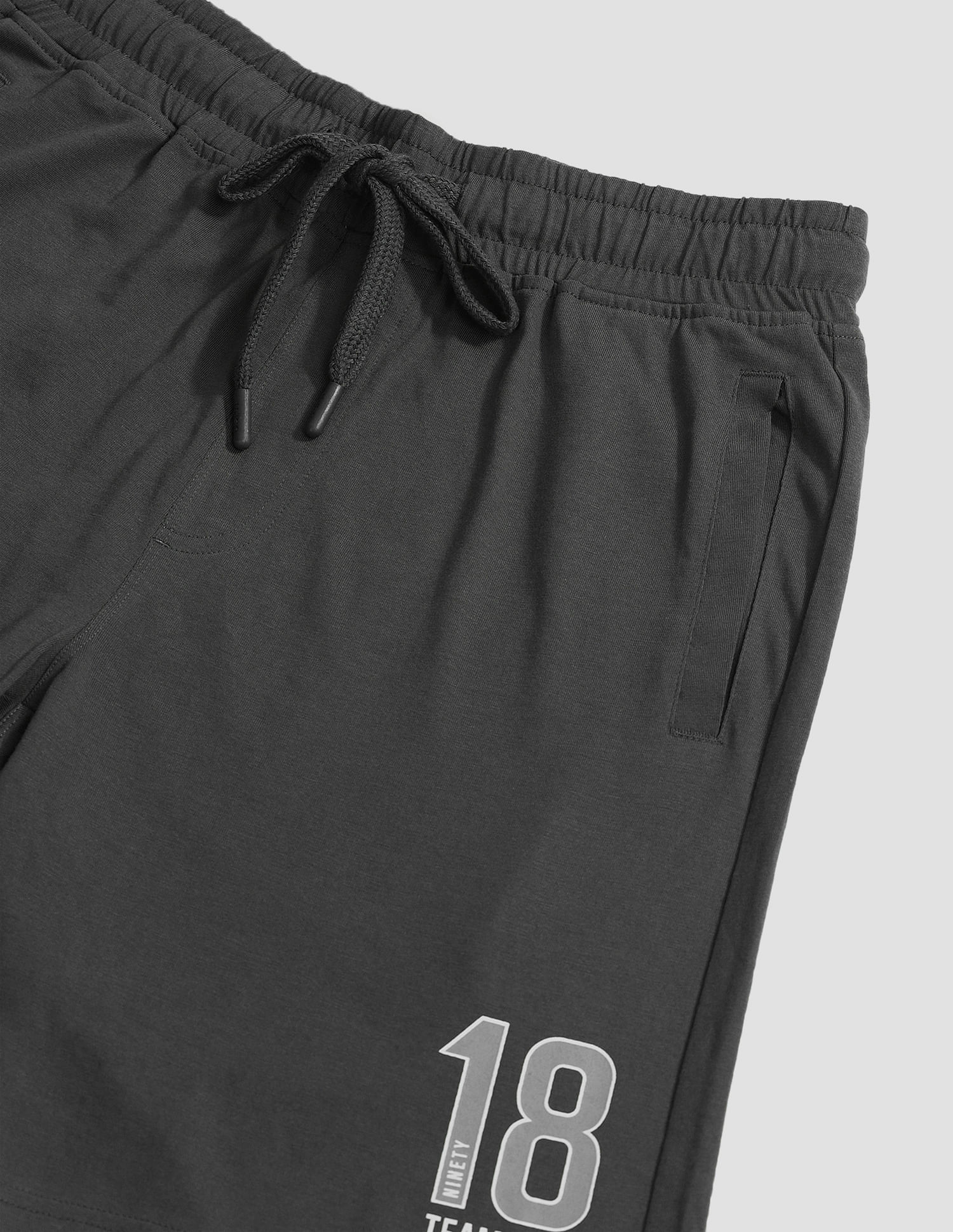 Solid Logo IYAQ Knit Shorts - Pack Of 1 Castlerock - U.S. POLO ASSN. | Large