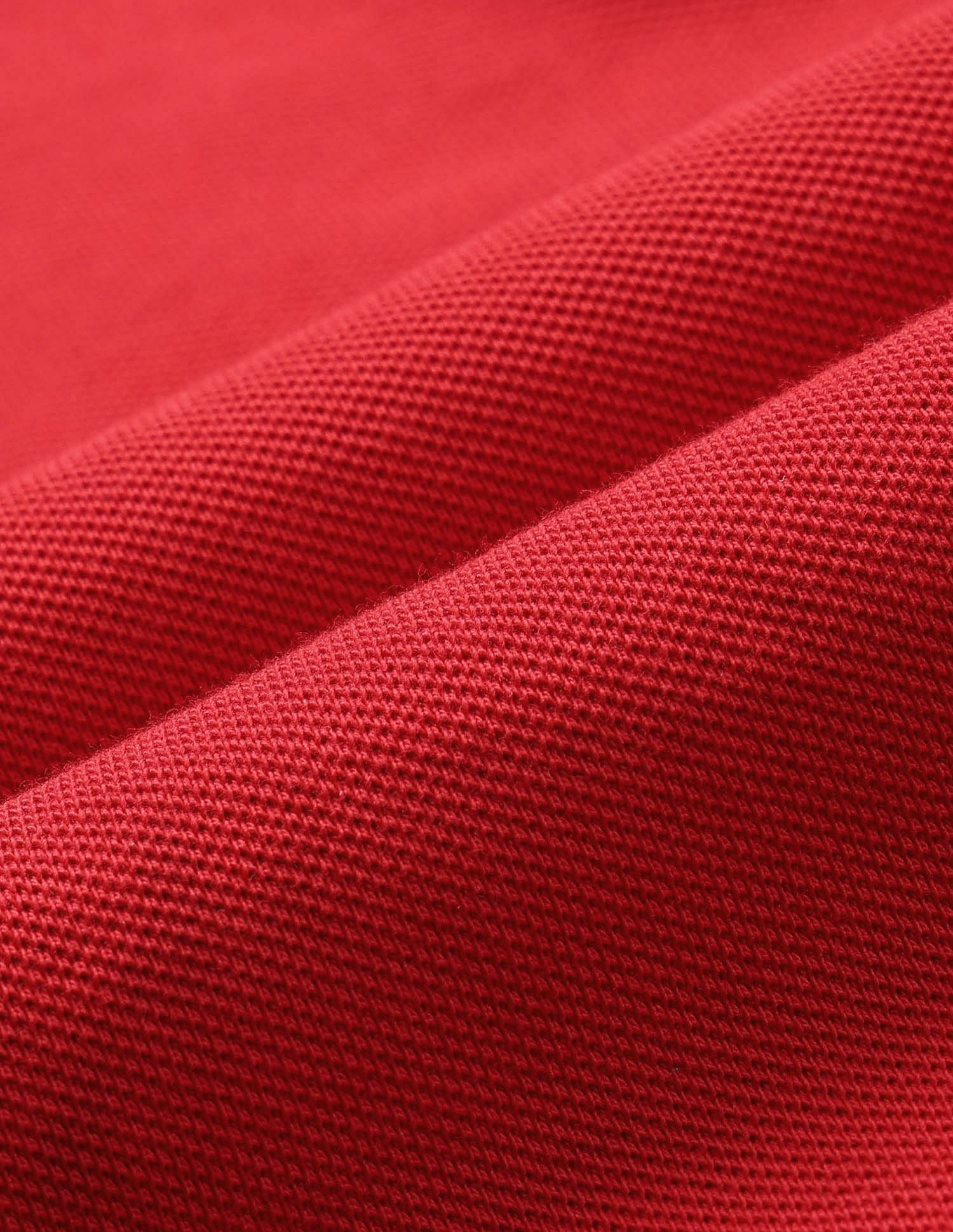 Girls Cotton Soccer Style Polo Shirt Red - U.S. POLO ASSN. | Large