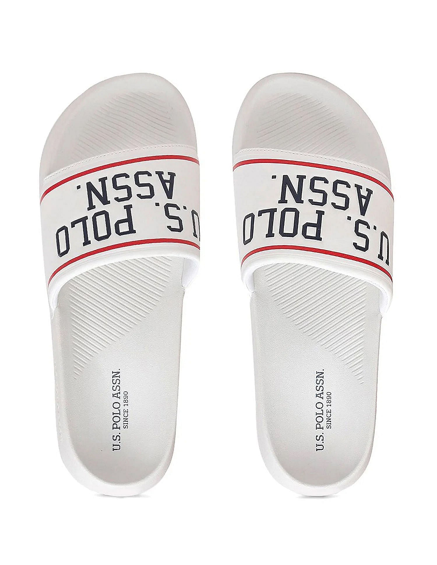 Men Torres 5.0 Sliders Off White - U.S. Polo Assn. India | Large