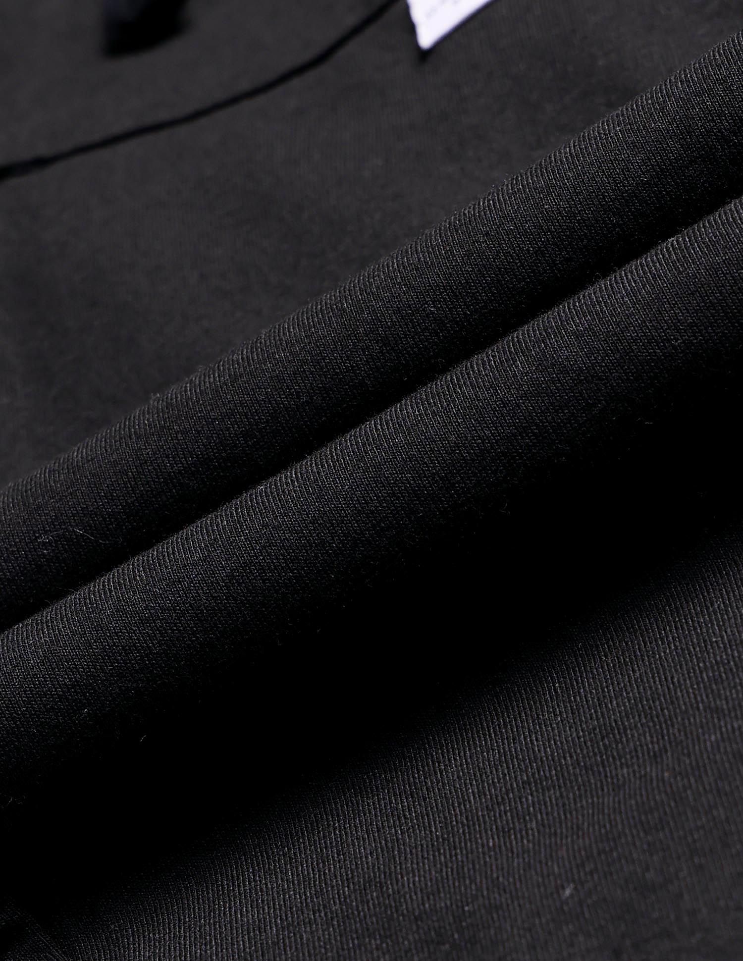 Boys Regular Fit Solid Track Pants Black - U.S. POLO ASSN. | Large