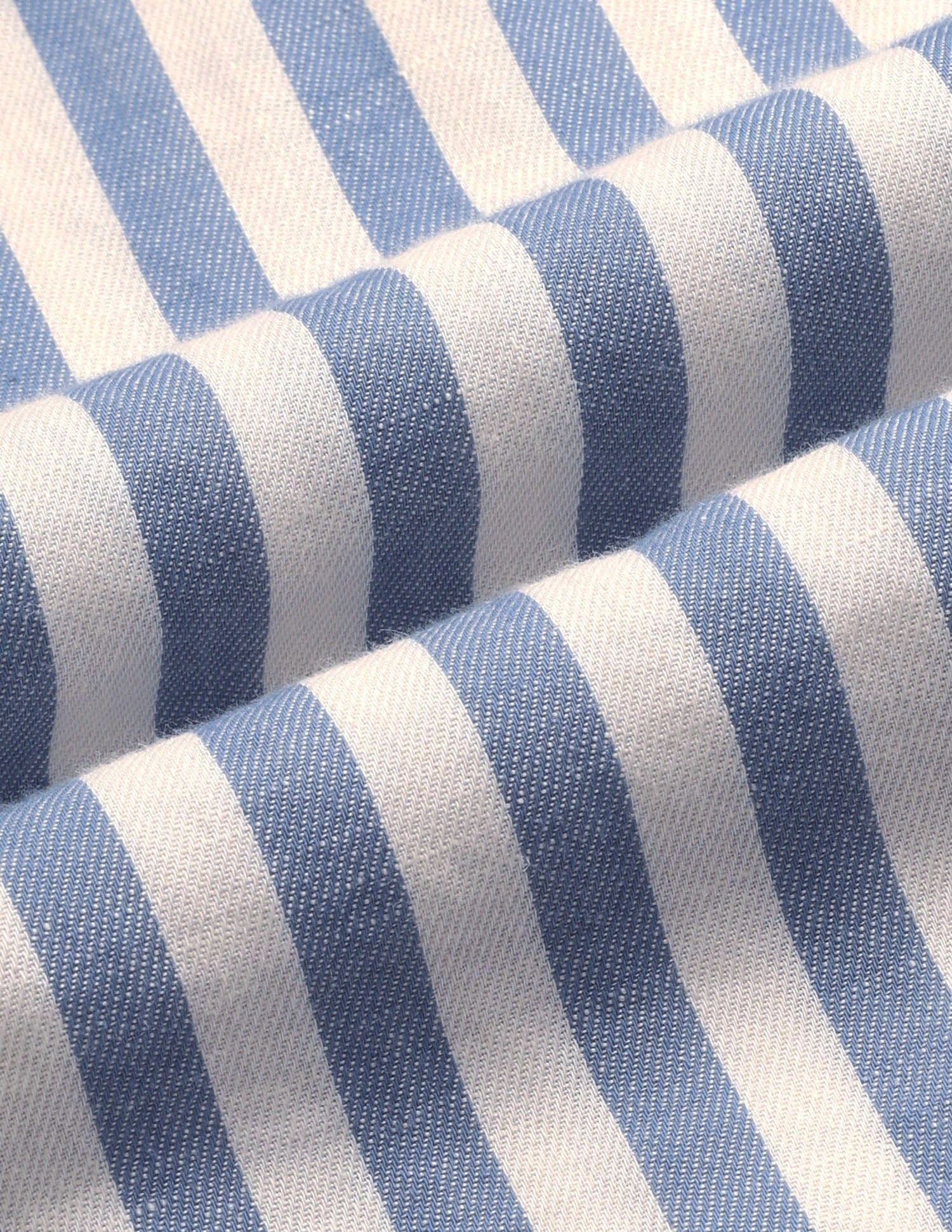 Vertical Striped Regular Fit Shirt Blue - U.S. Polo Assn. India | Large