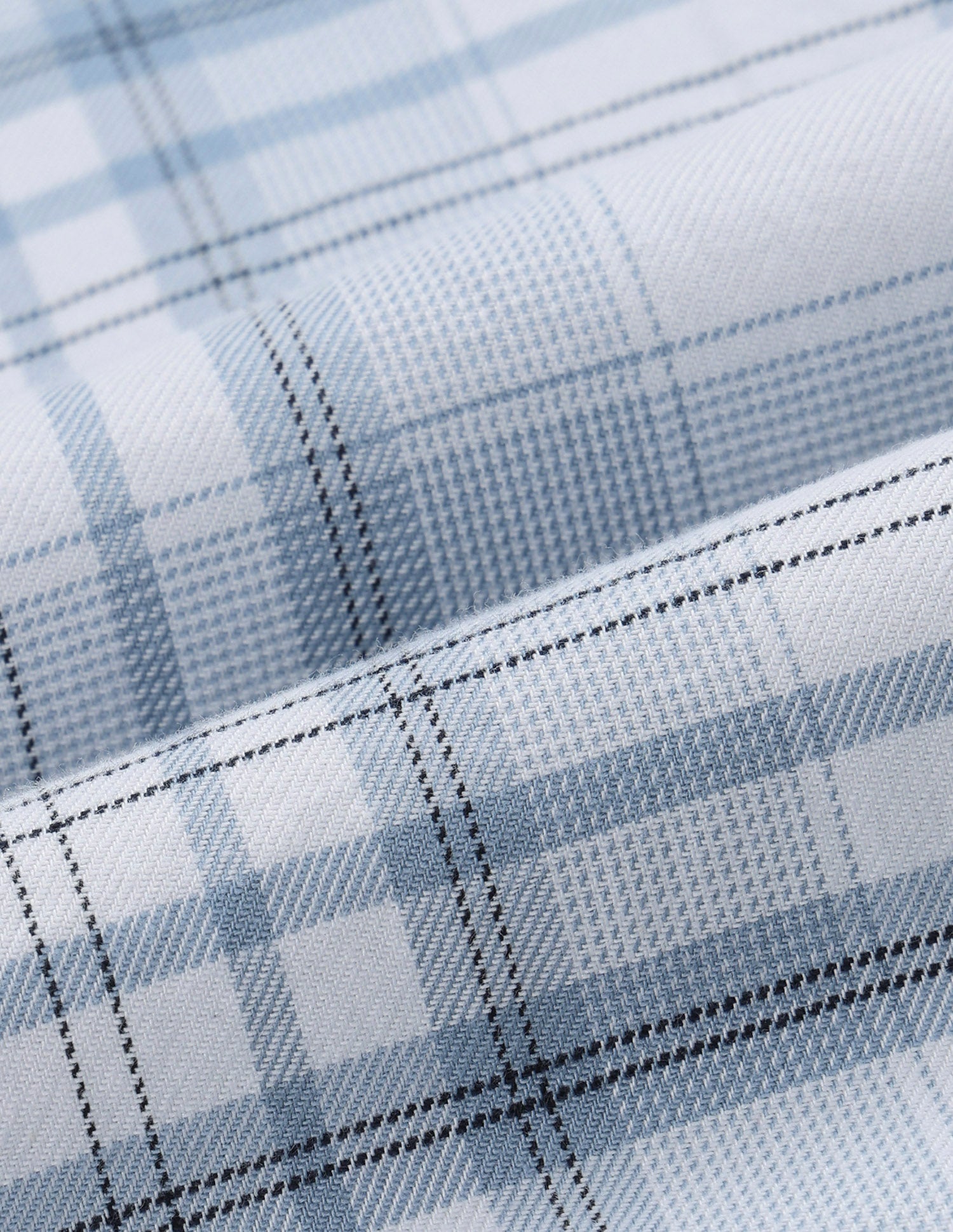 Twill Tartan Checked Shirt Blue - U.S. Polo Assn. India | Large