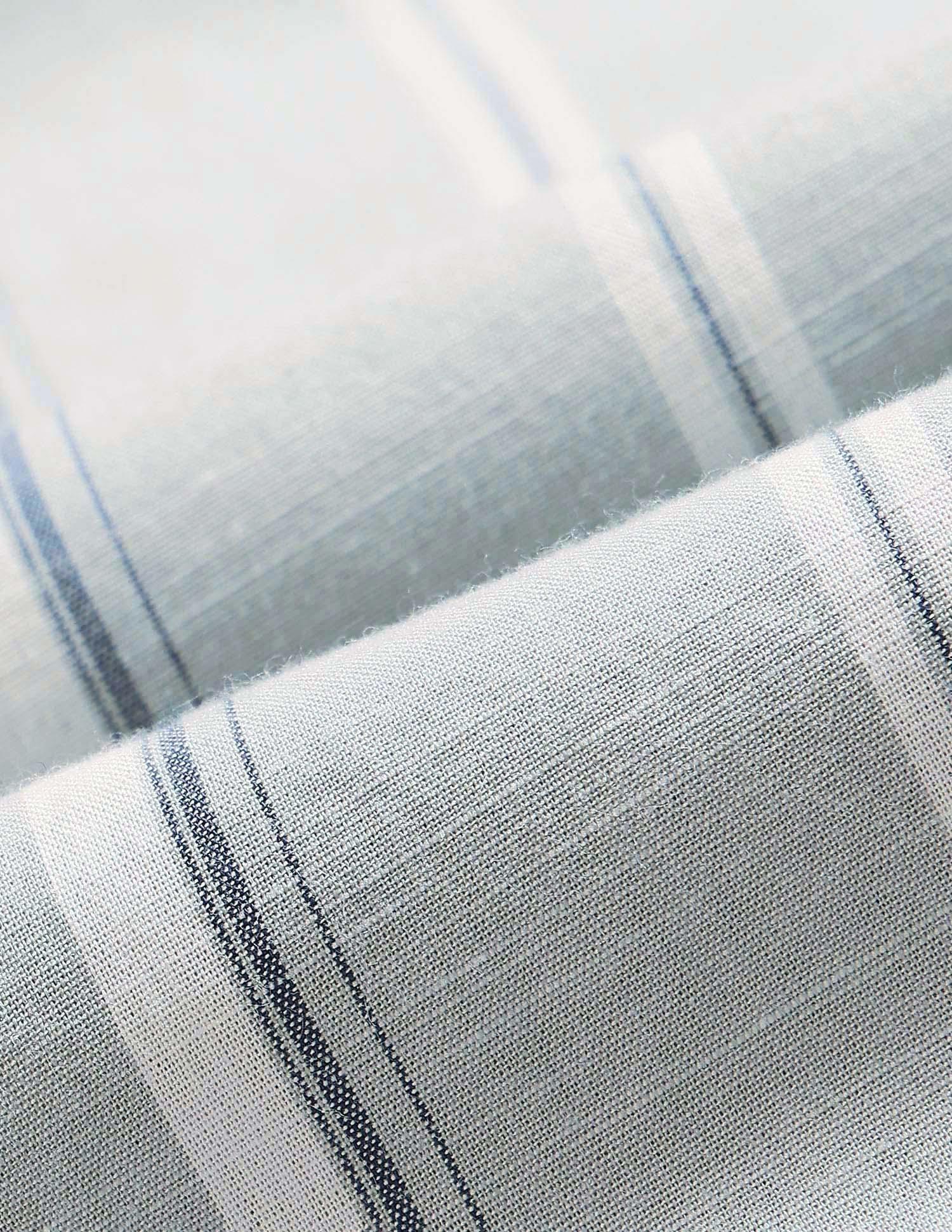 Slim Fit Vertical Striped Shirt Light Green - U.S. POLO ASSN. | Large