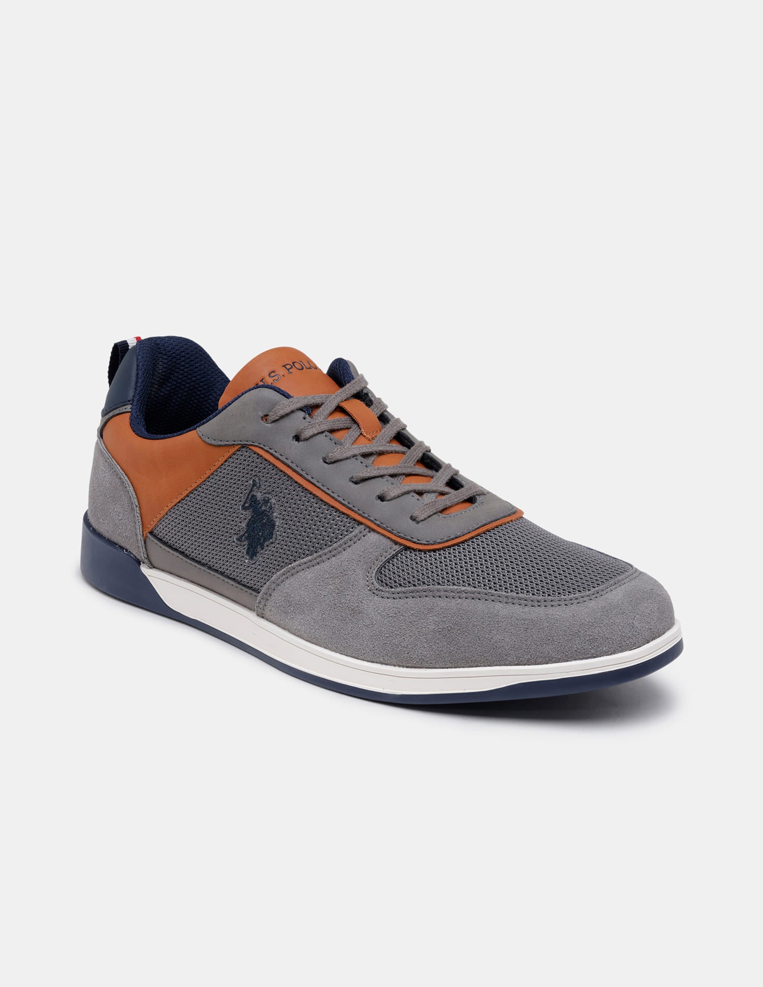 Men Ignacio Smart Casuals Sneakers Grey - U.S. Polo Assn. India | Large