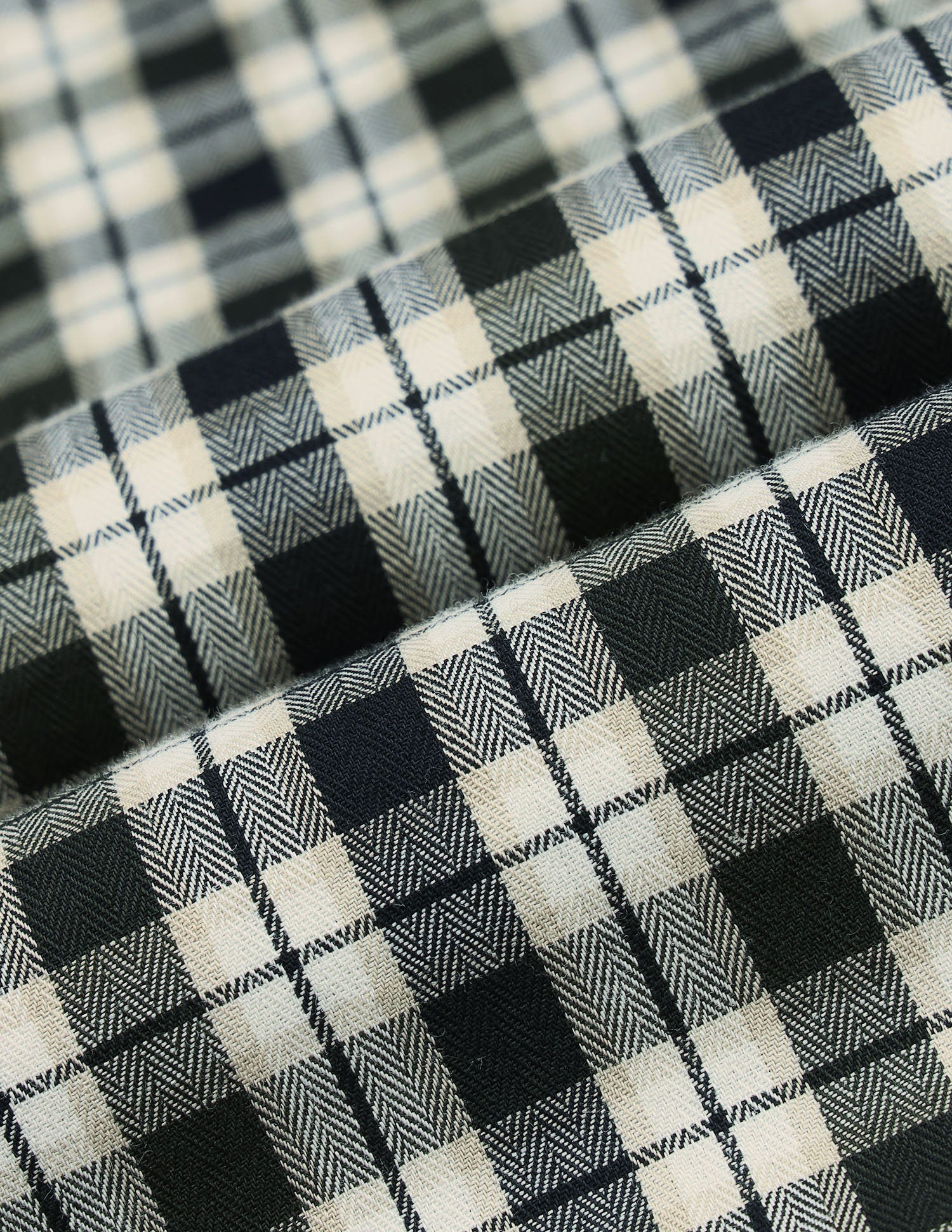 Grid Tattersall Checked Twill Shirt Dark Green - U.S. Polo Assn. India | Large