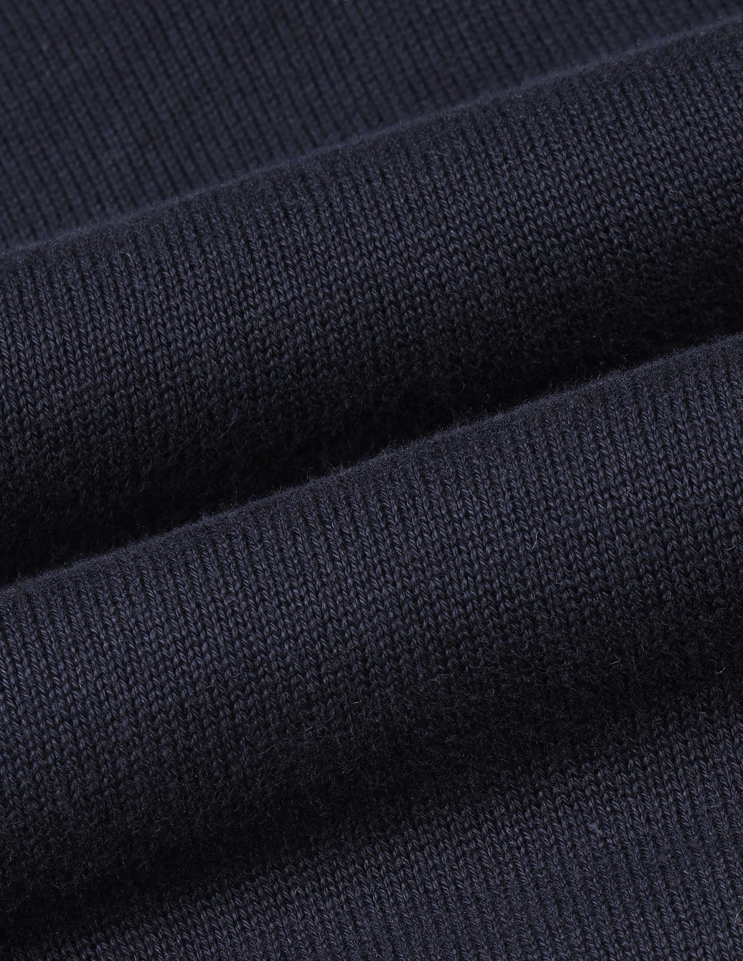 Solid Regular Fit Sweater Navy - U.S. Polo Assn. India | Large
