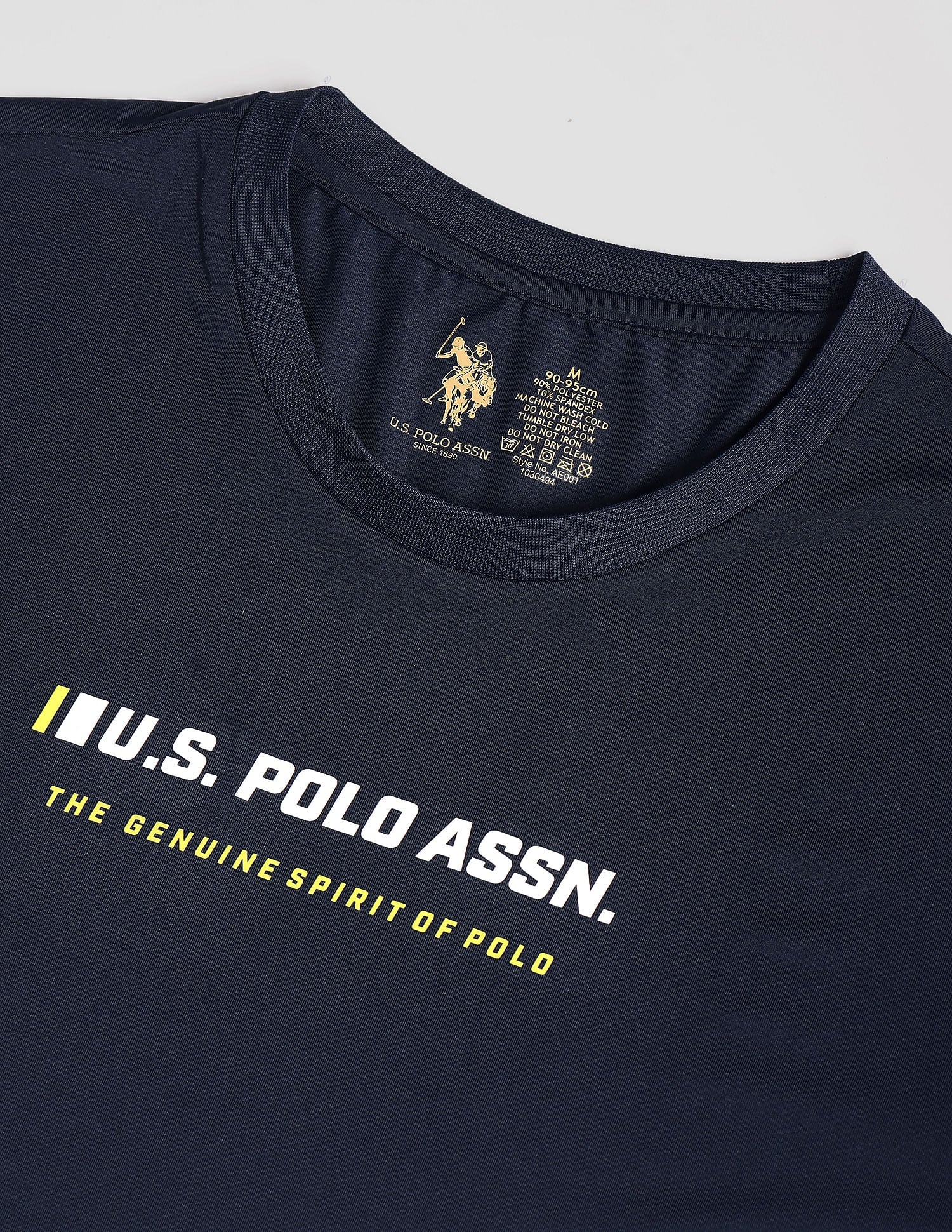 Solid AE001 Lounge T-Shirt - Pack Of 1 Navy - U.S. POLO ASSN. | Large