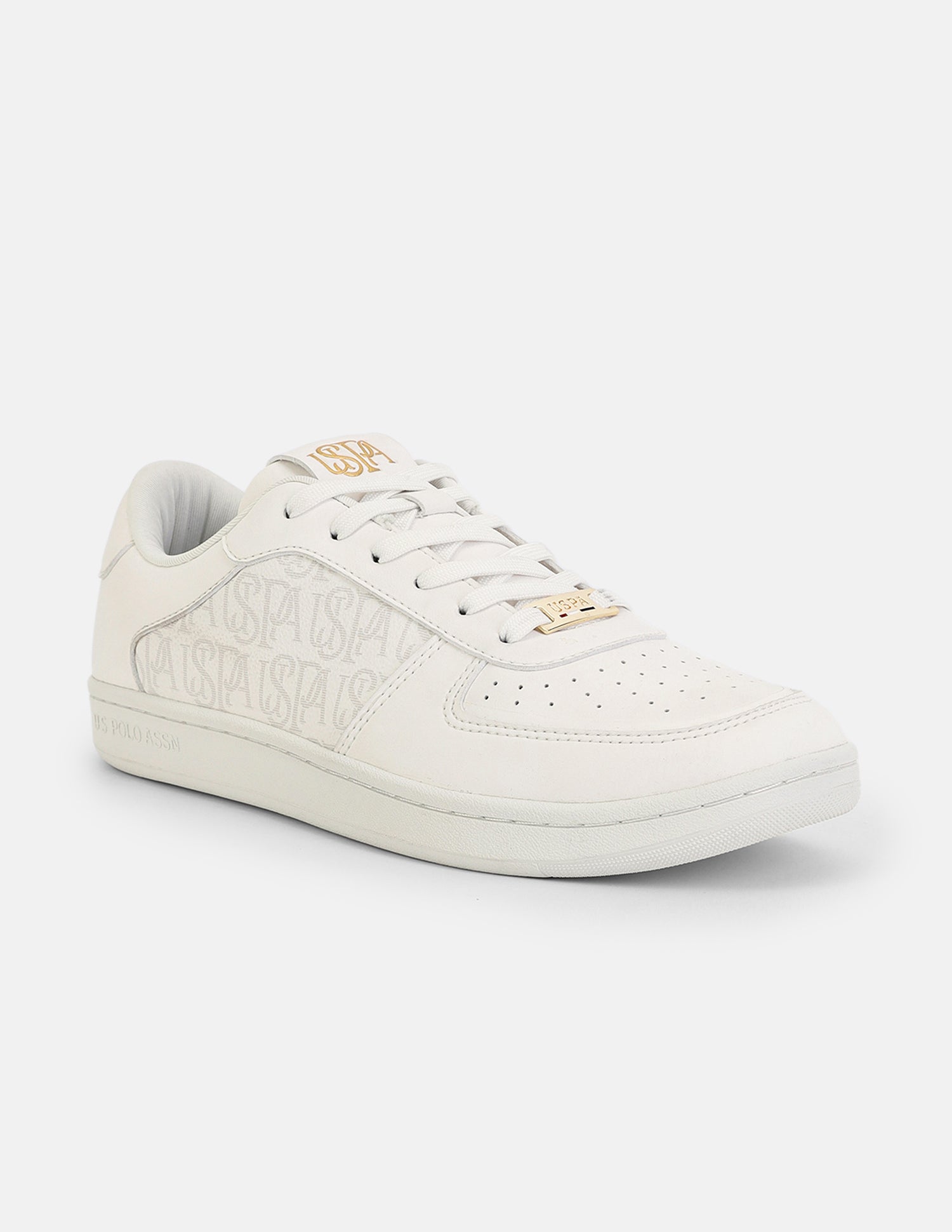 Printed Veera Sneakers Off White - U.S. Polo Assn. India | Large