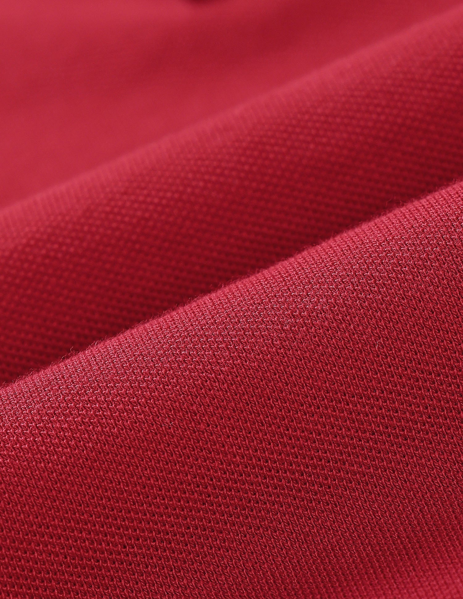 Solid Regular Fit Polo Shirt Red - U.S. Polo Assn. India | Large