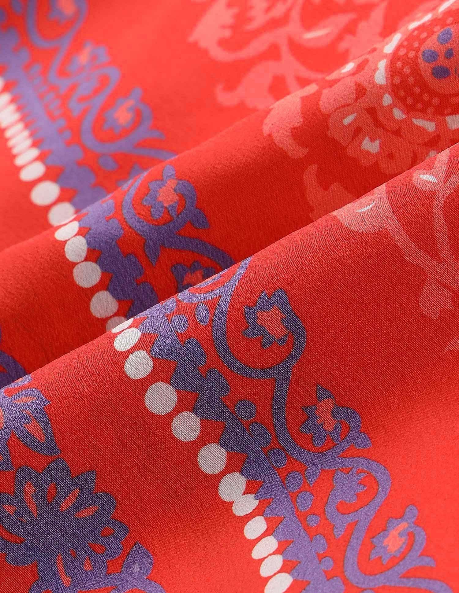 Relaxed Fit Boho Printed Shirt Multi - U.S. POLO ASSN. | Large