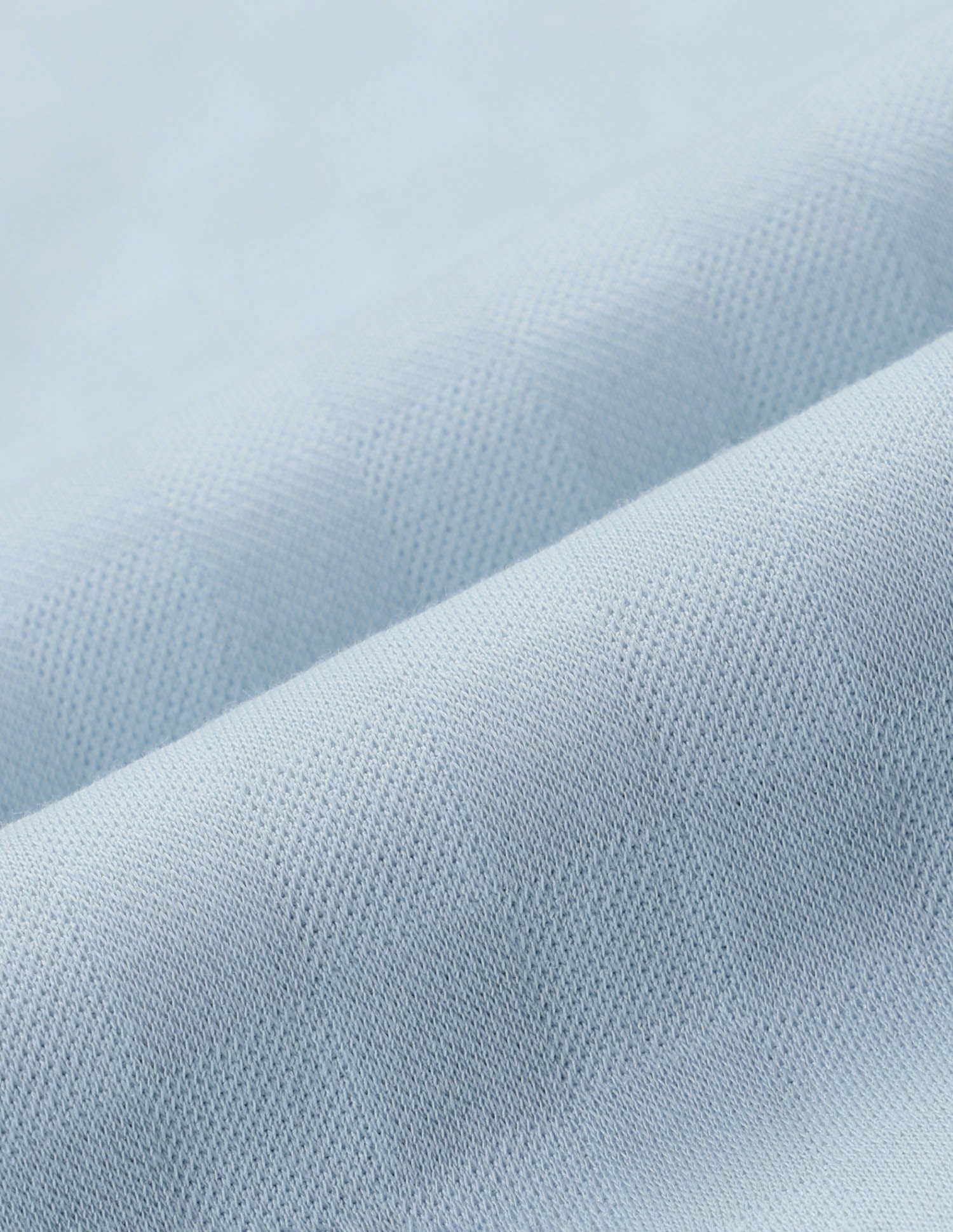 Textured Slim Fit Work and Wander Polo Shirt Light Blue - U.S. Polo Assn. India | Large