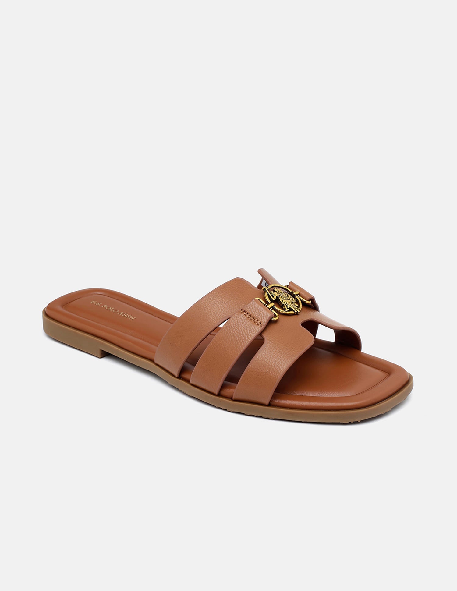 Saphira Gold Hardware Sandals