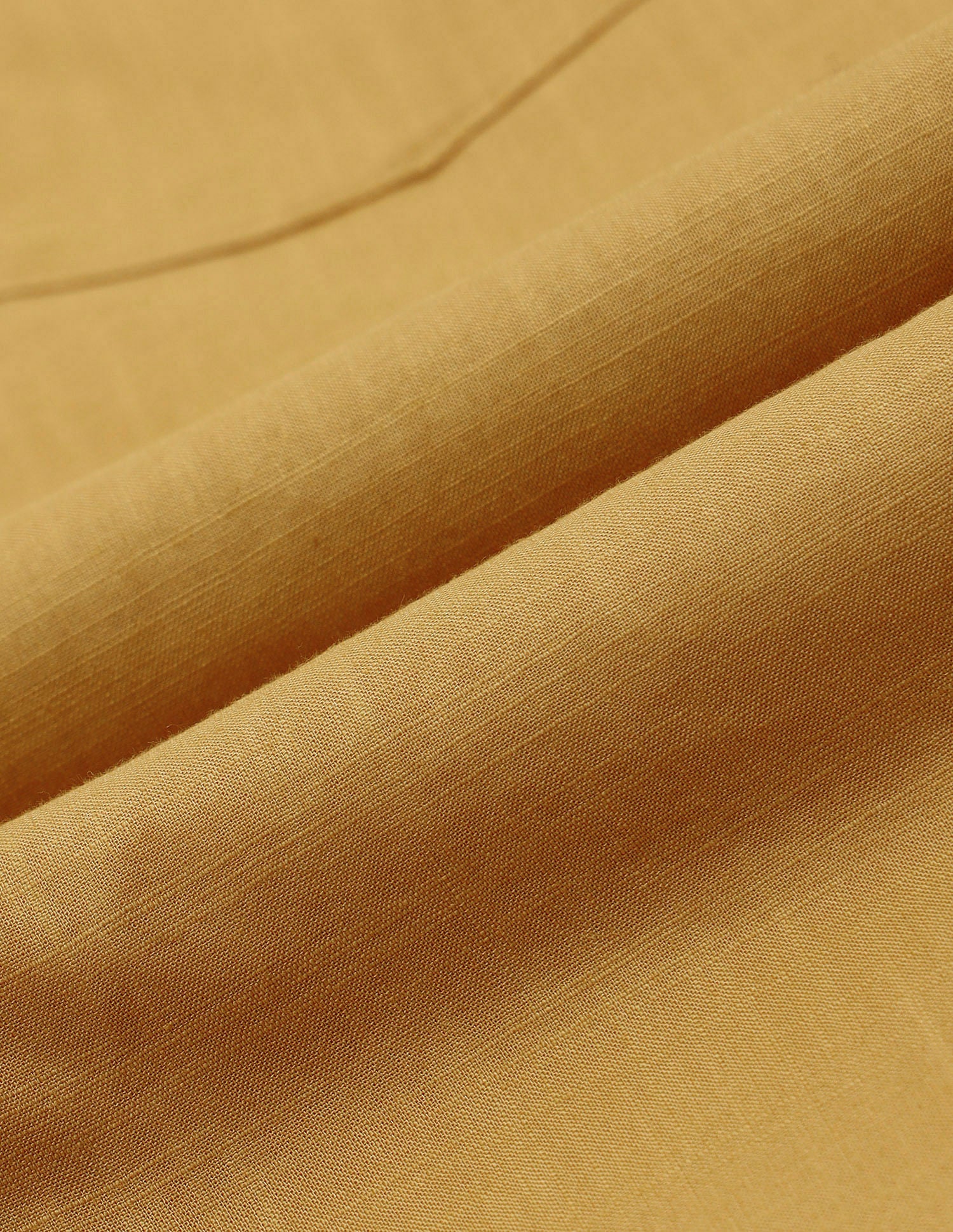 Solid Straight Fit Shirt Ochre - U.S. Polo Assn. India | Large