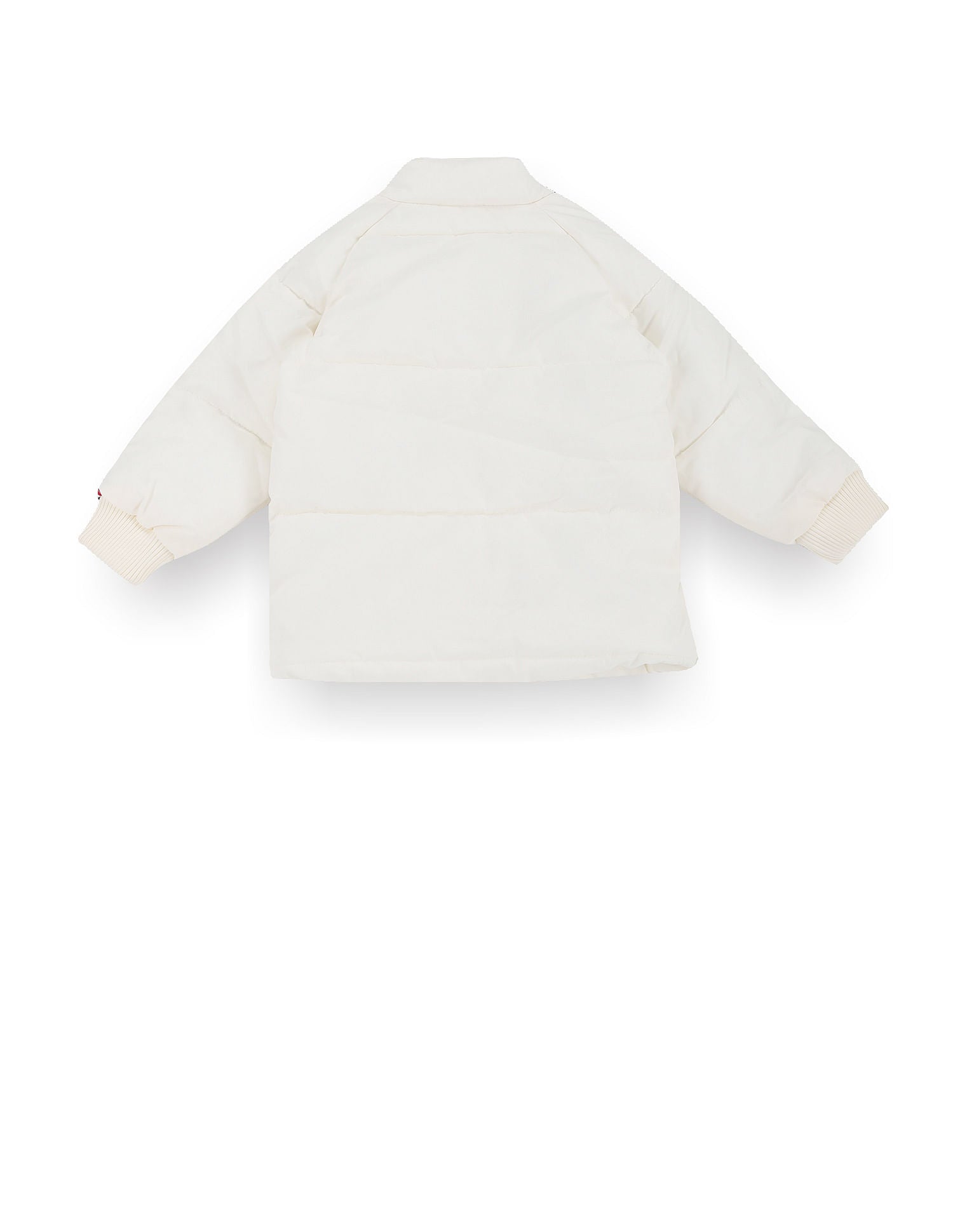 Boys Brand Tape Puffer Jacket White - U.S. POLO ASSN. | Large