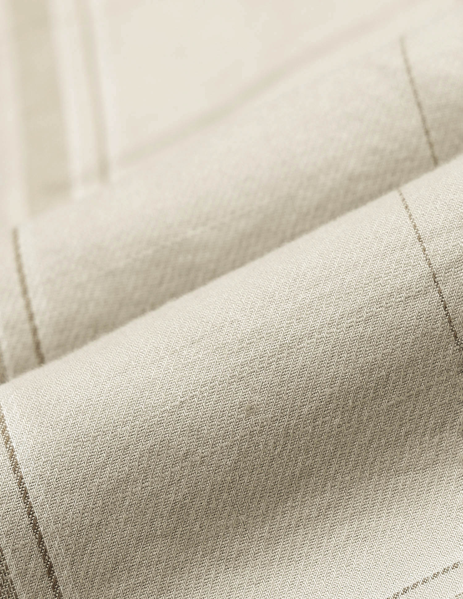 Twill Windowpane Checked Shirt Light Khaki - U.S. POLO ASSN. | Large