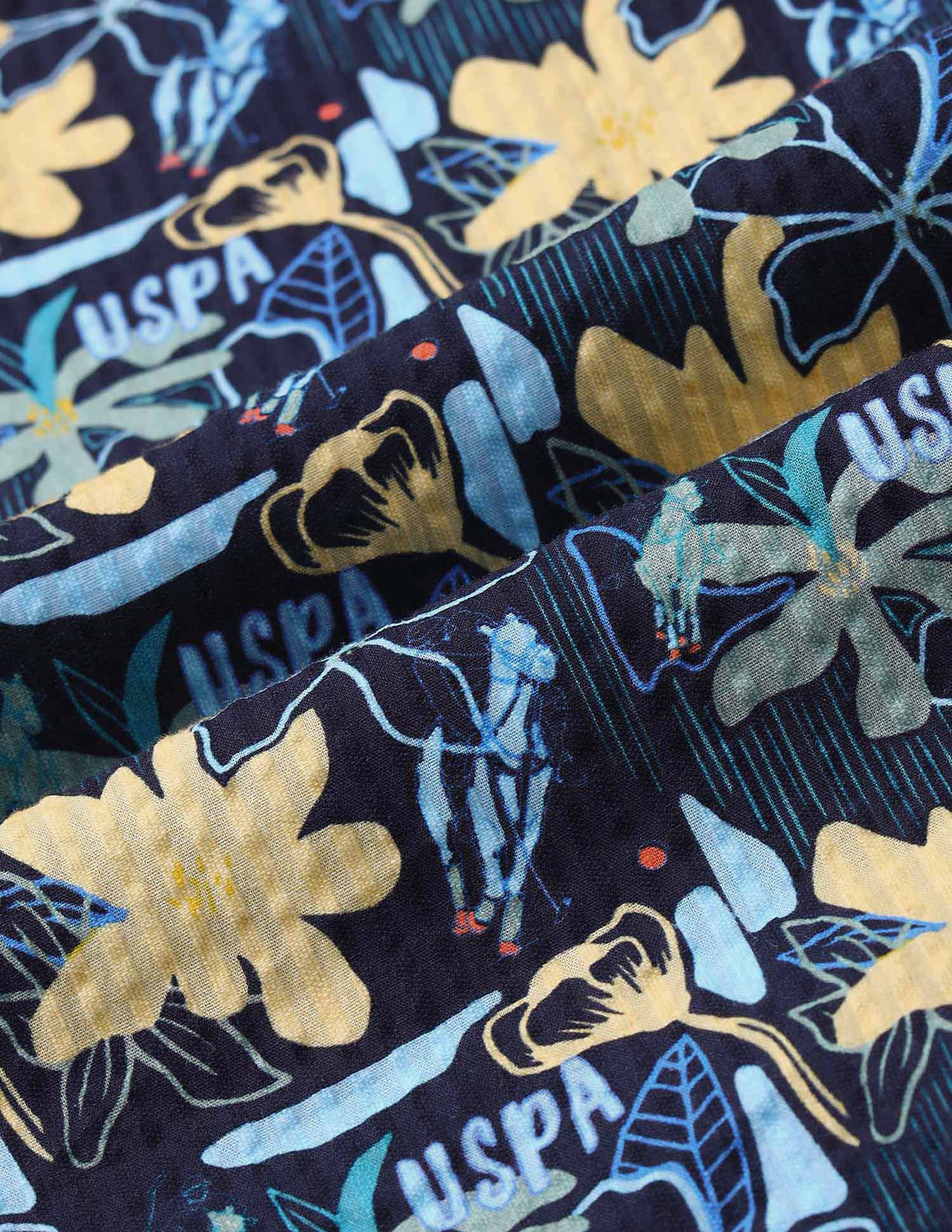 UKSHT1338 NAVY Boys Shirt Navy - U.S. POLO ASSN. | Large