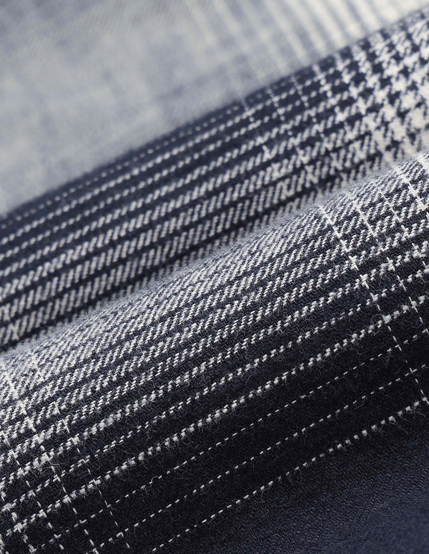 Tartan Checked Slim Fit Shirt Navy - U.S. POLO ASSN. | Large