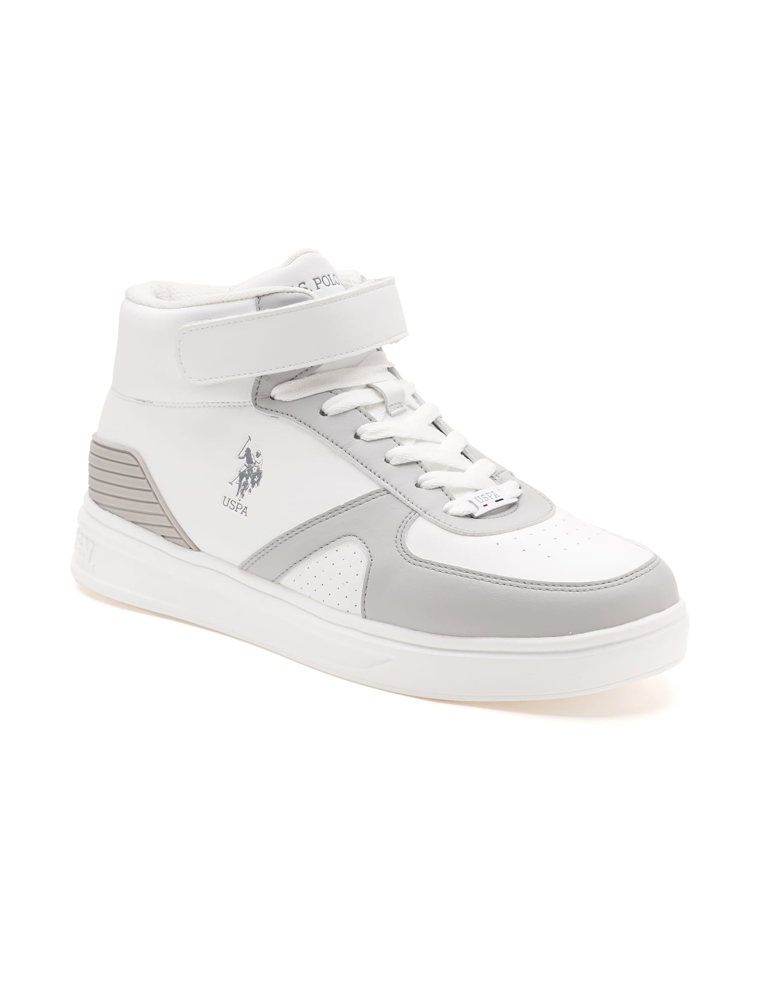 Men Velino Colourblocked Sneaker Light Grey - U.S. Polo Assn. India | Large