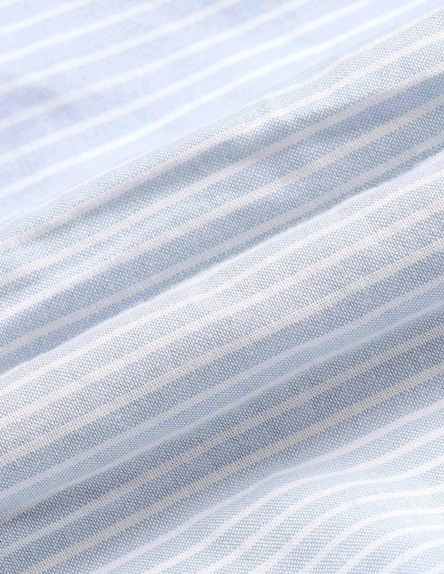 Girls Striped Skater Skirt Light Blue - U.S. POLO ASSN. | Large