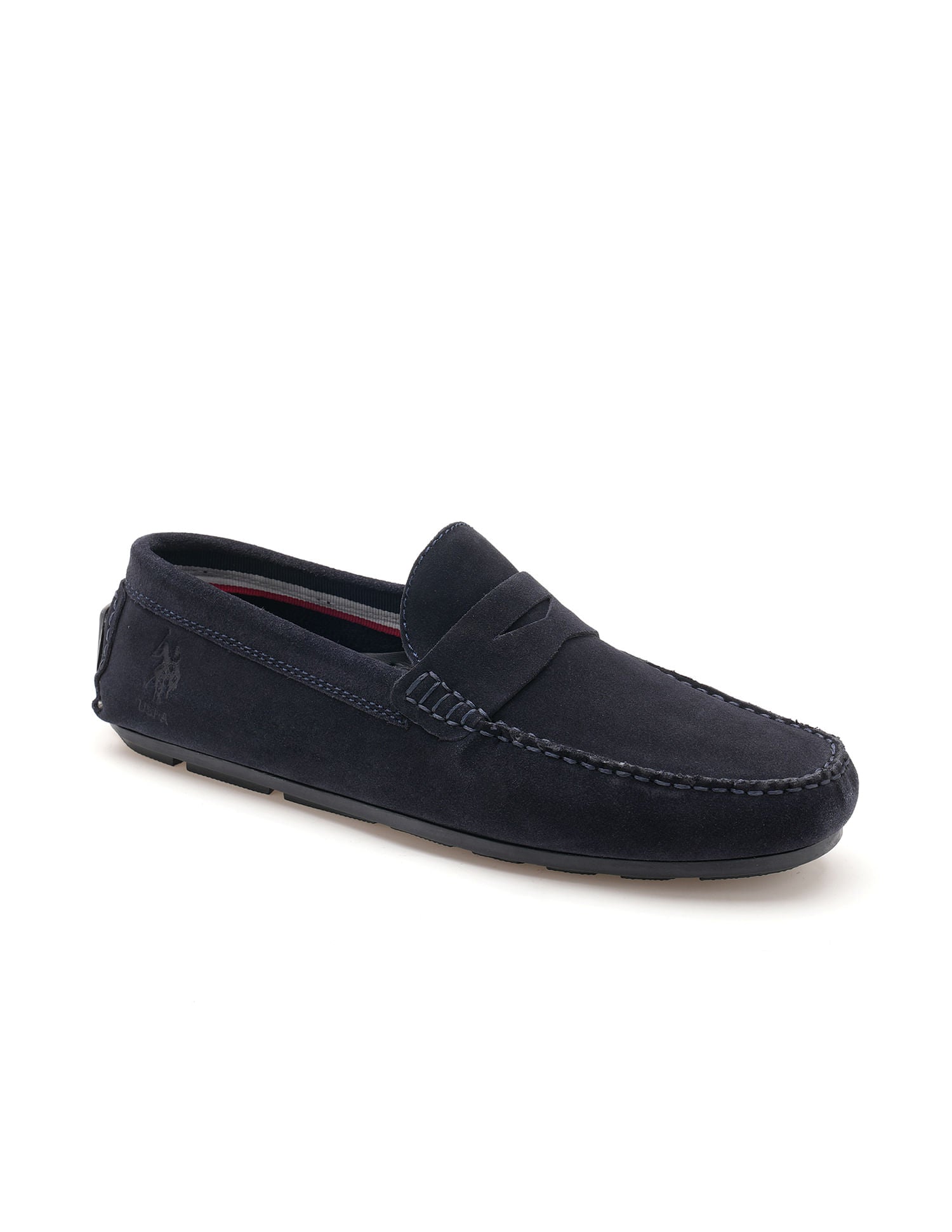 Round Toe Slip-Ons Terini Loafers Navy - U.S. Polo Assn. India | Large