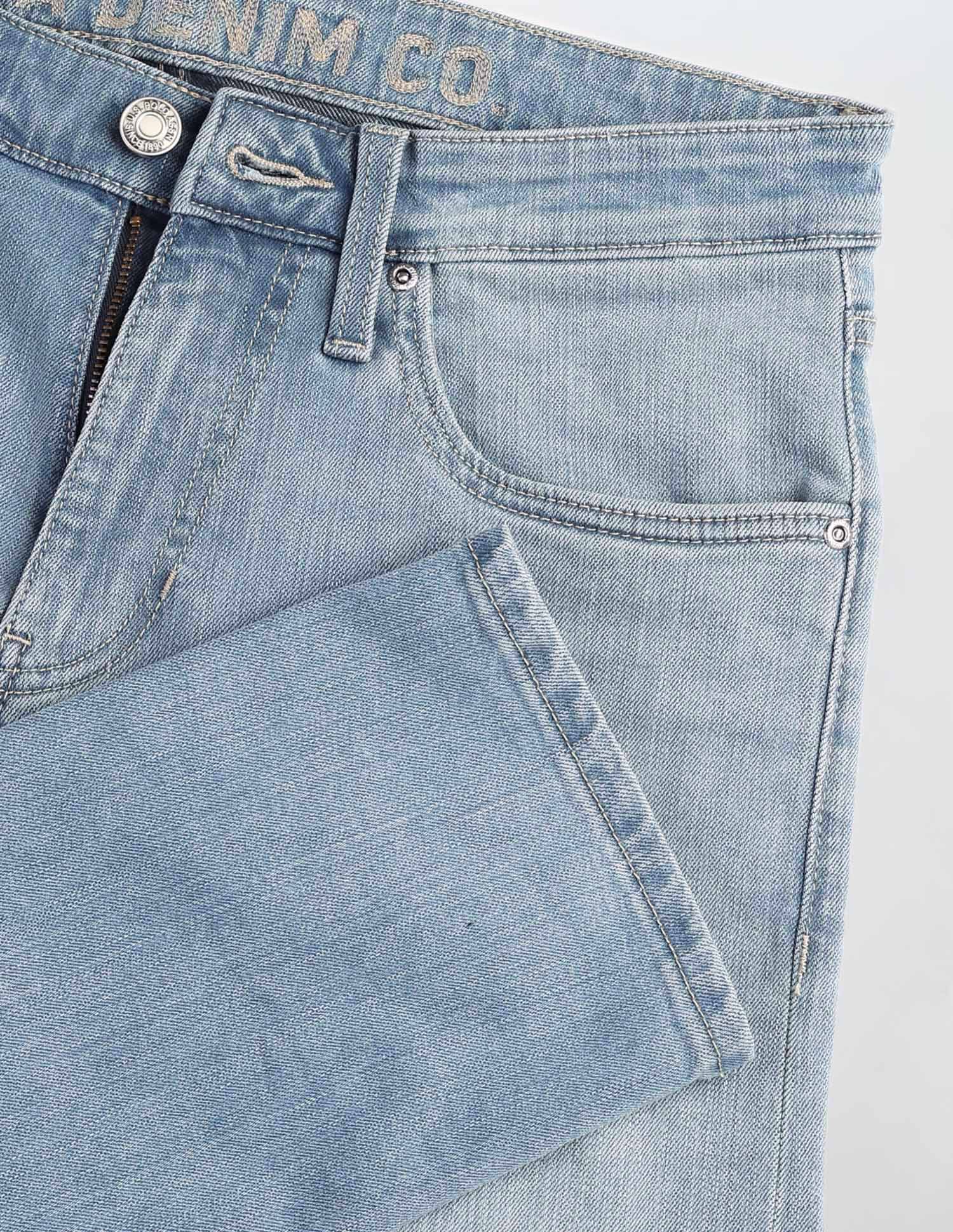 Brandon Slim Tapered Fit Blue Jeans Light Wash - U.S. POLO ASSN. | Large