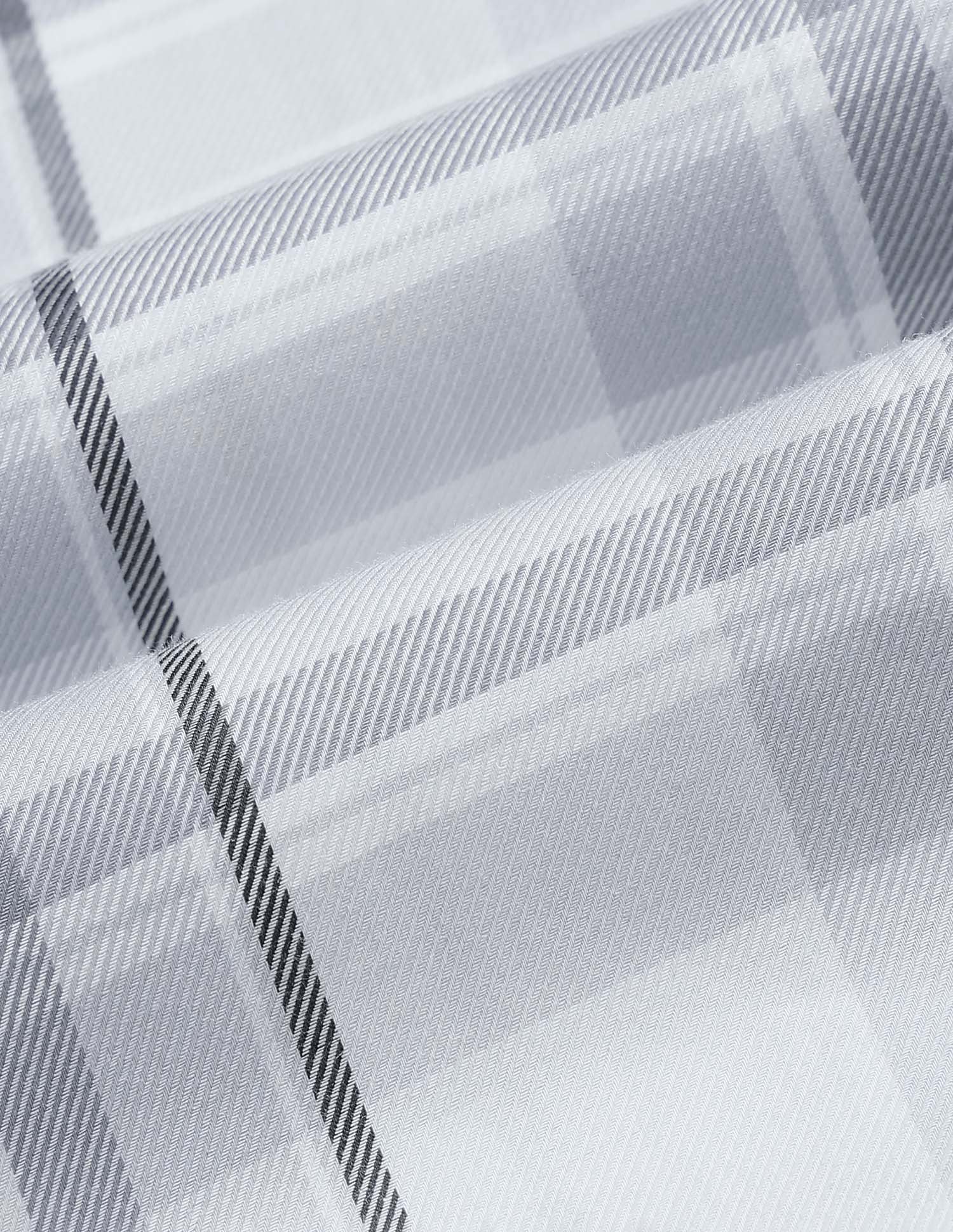 Twill Tailored Fit Shirt Grey - U.S. POLO ASSN. | Large