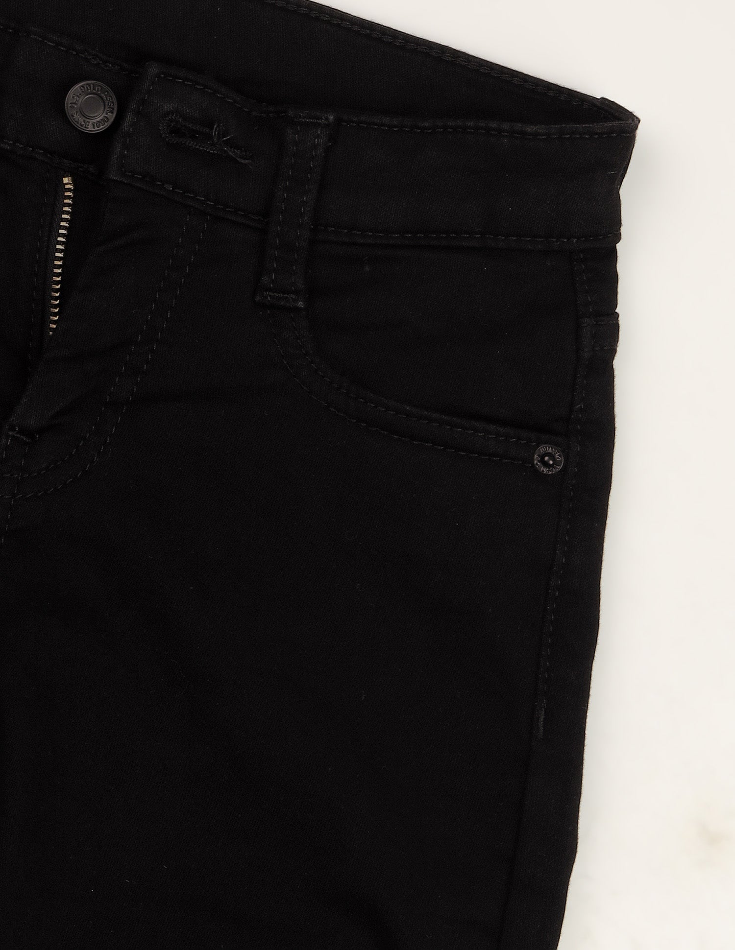 Relaxed Fit Black Jeans Black - U.S. Polo Assn. India | Large