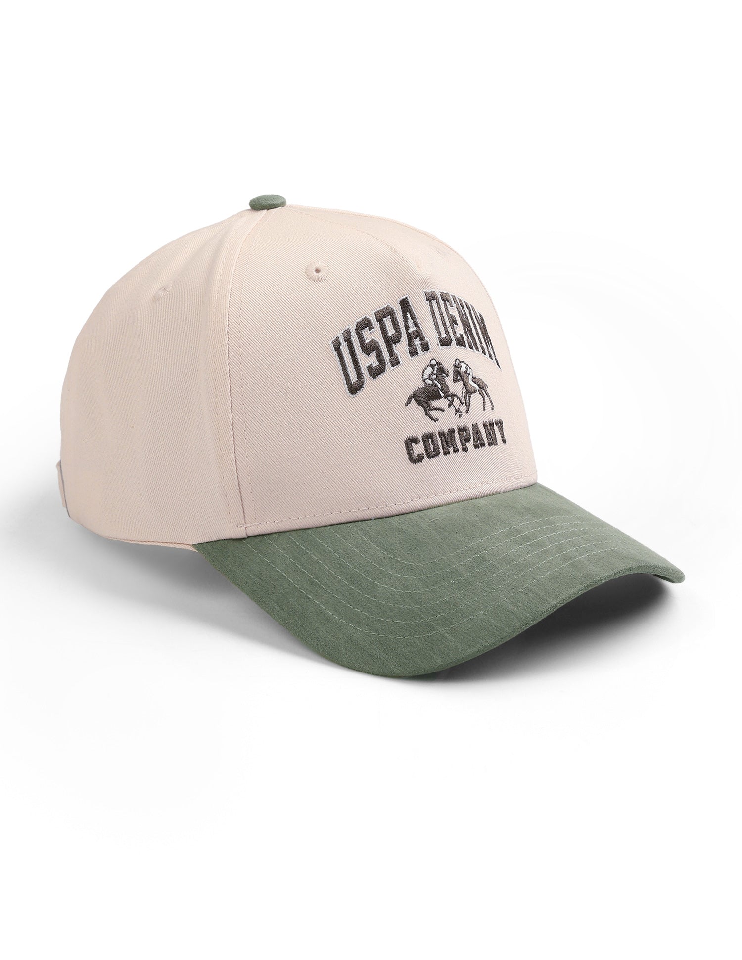 Brand Embroidered Cap Beige - U.S. Polo Assn. India | Large
