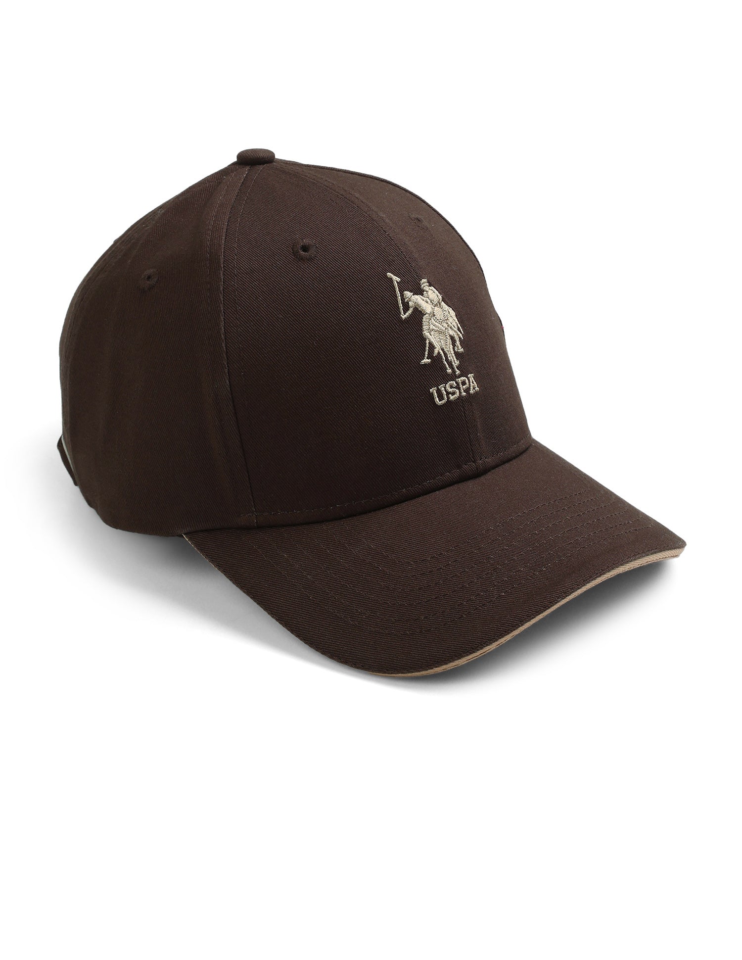 Brand Embroidered Cap Brown - U.S. Polo Assn. India | Large
