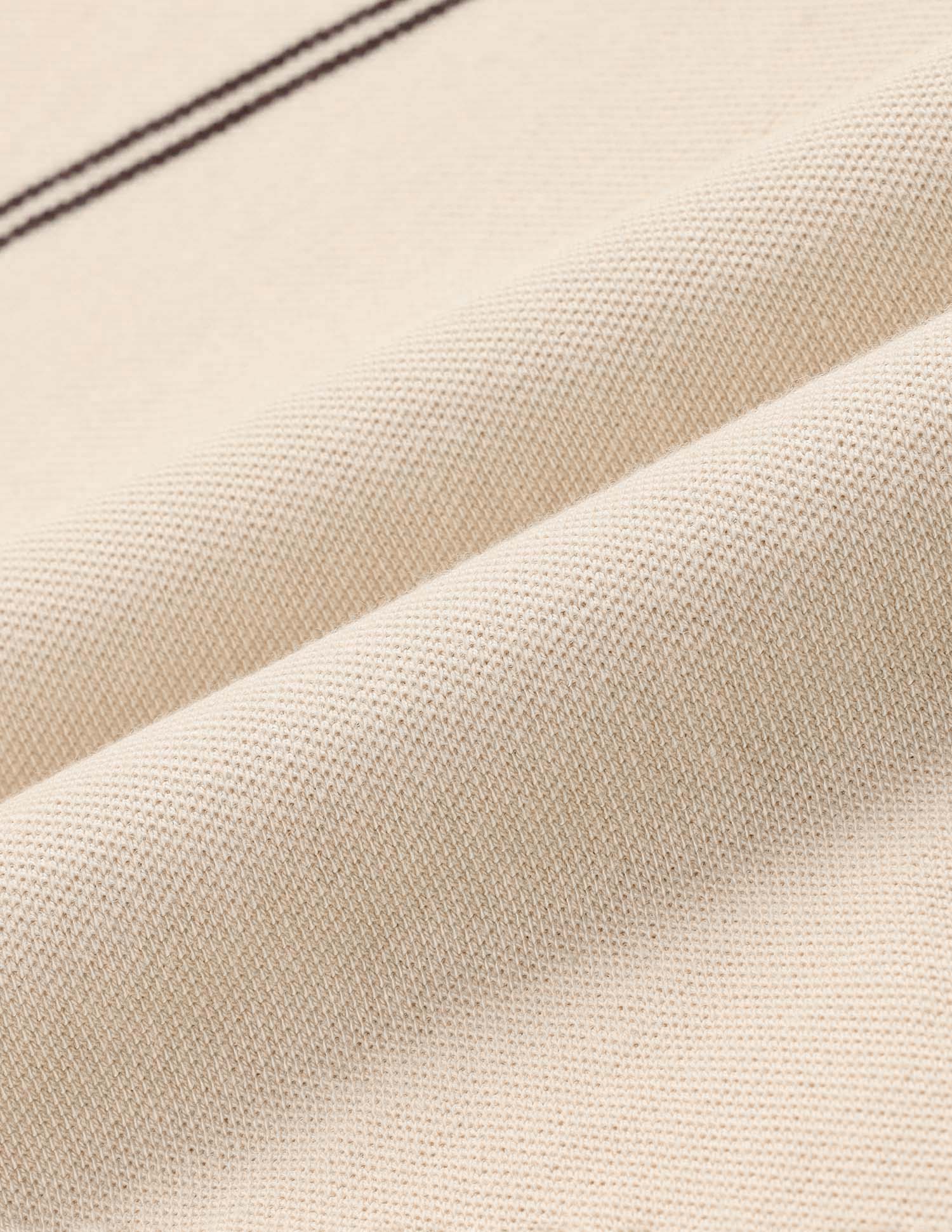 Horizontal Striped Classic Polo Shirt Beige - U.S. Polo Assn. India | Large