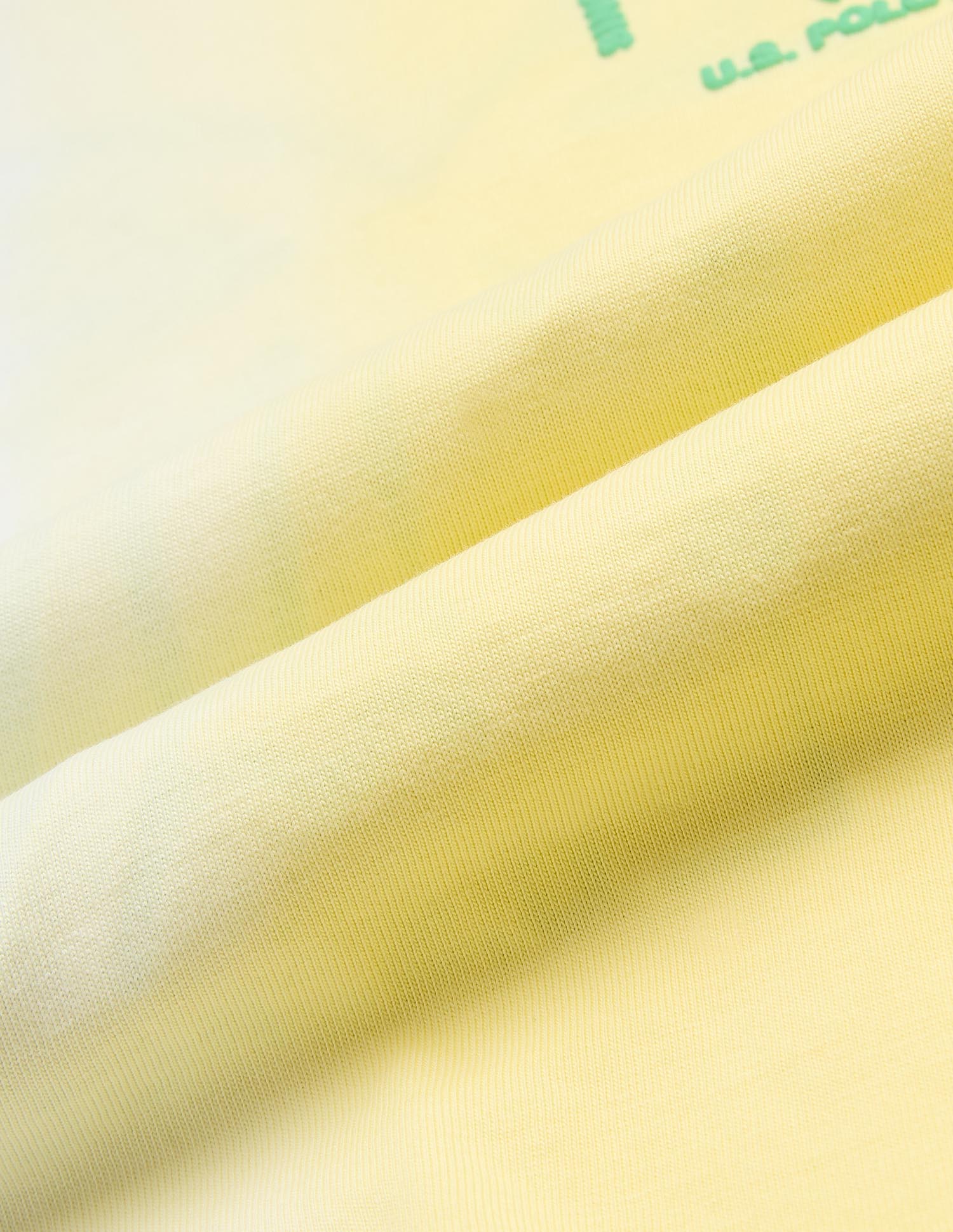 Boys Ombre Graphic Printed Regular Fit T-Shirt Yellow - U.S. Polo Assn. India | Large