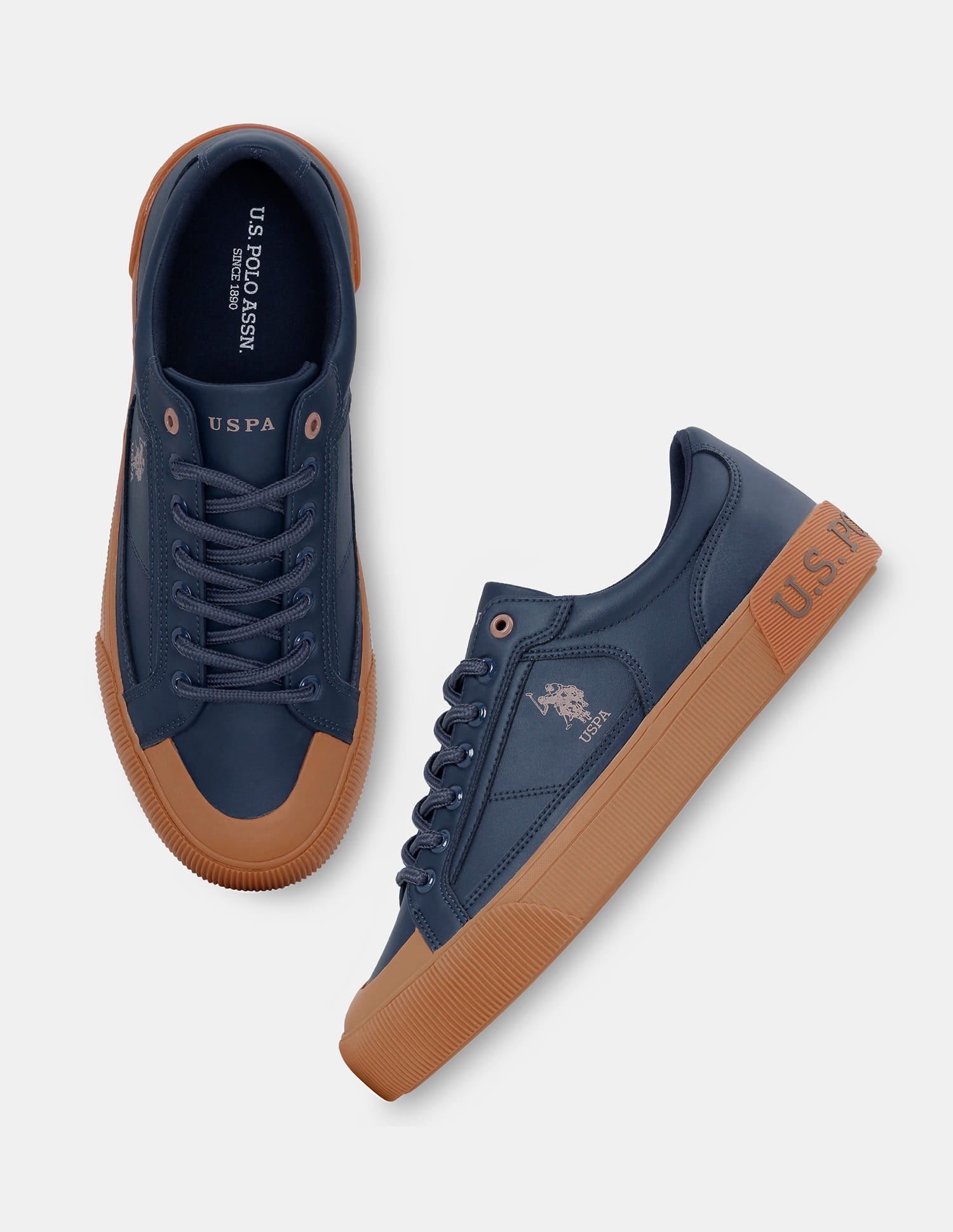Men Lace-Ups Ruben 3.0 Sneakers Navy - U.S. Polo Assn. India | Large