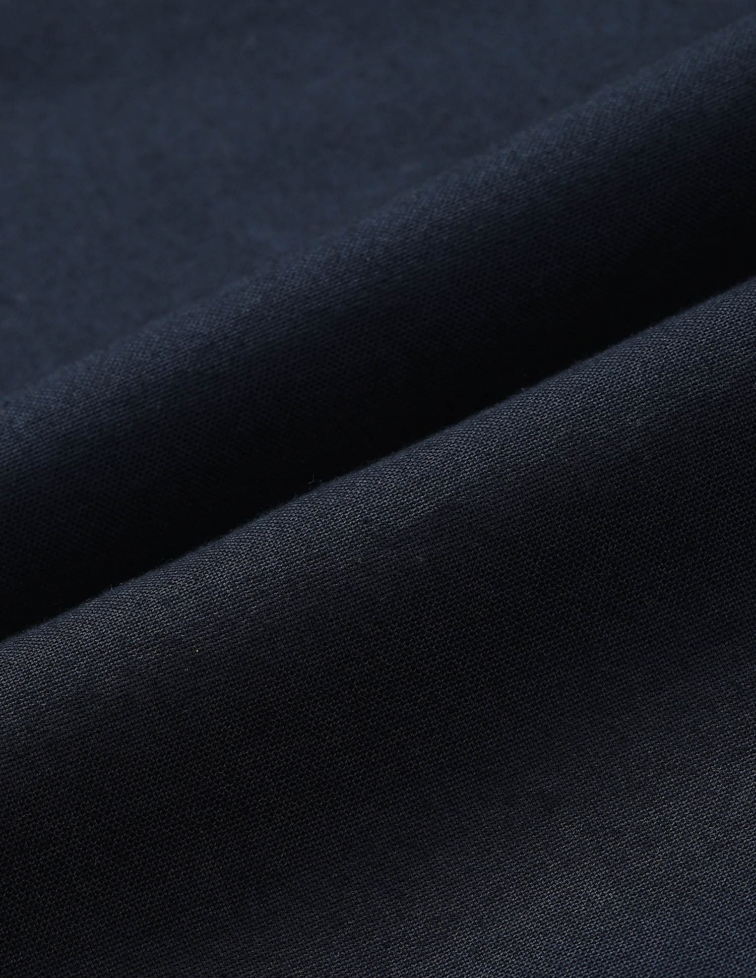 Solid Oxford Stretch Button Down Shirt Navy - U.S. Polo Assn. India | Large