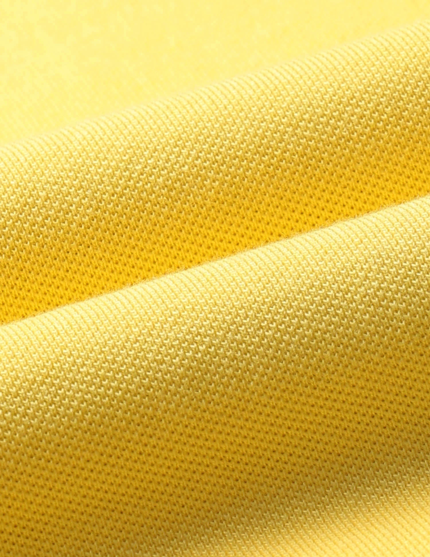 Solid Regular Fit Polo Shirt Light Yellow - U.S. POLO ASSN. | Large