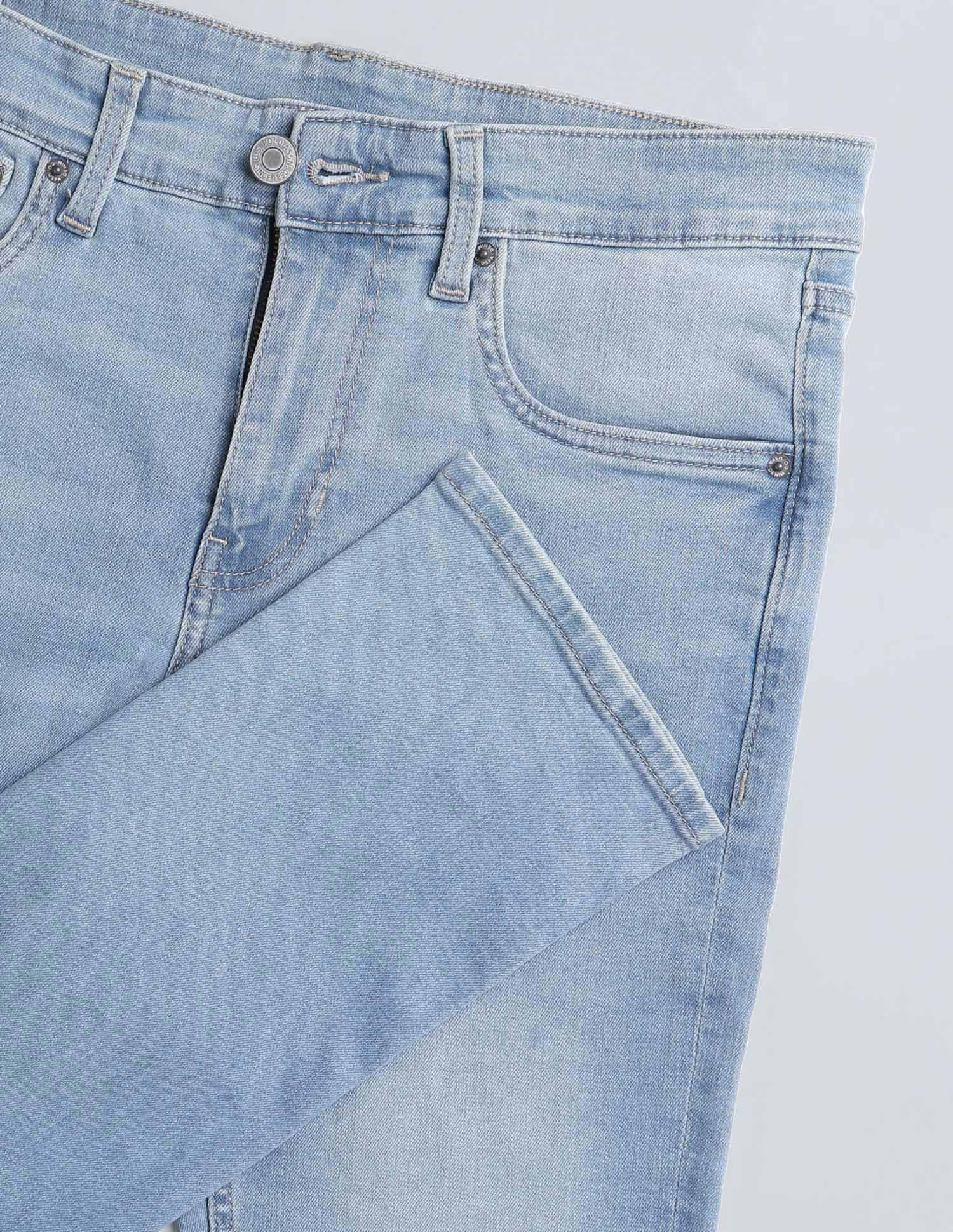 Regallo Skinny Fit Blue Jeans Light Blue - U.S. POLO ASSN. | Large