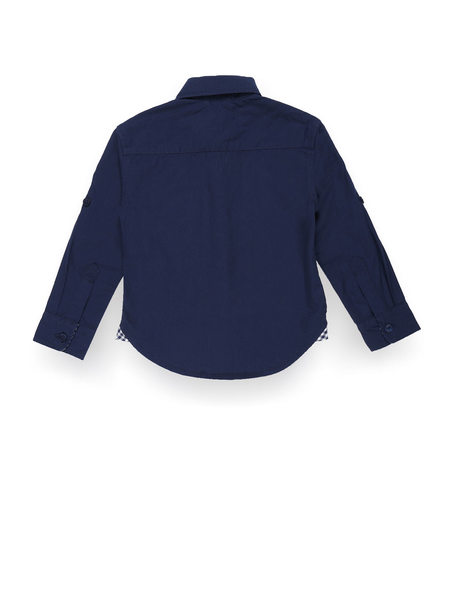 Boys Cotton Stripe Shirt Navy - U.S. Polo Assn. India | Large
