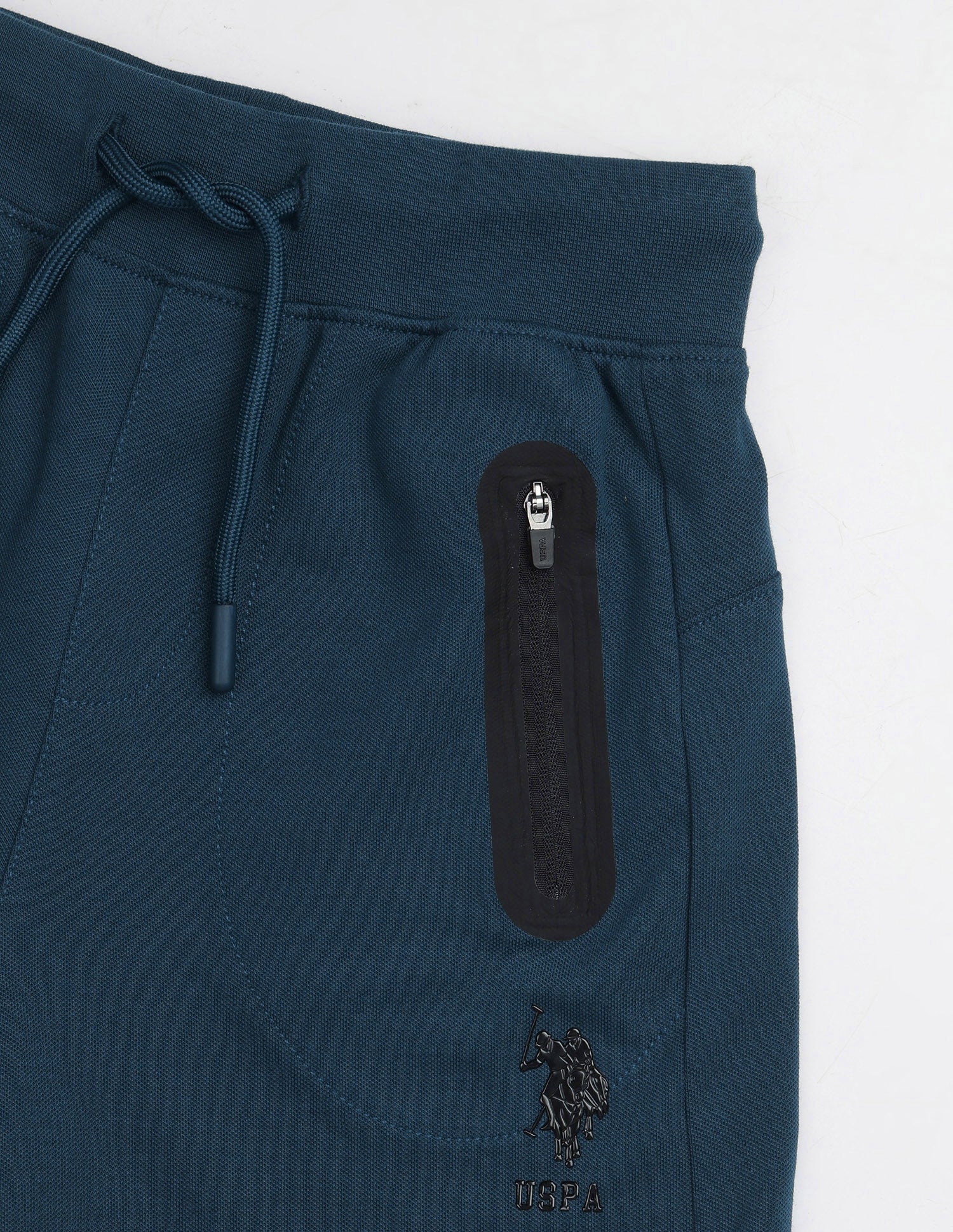 Mid Rise Regular Fit Shorts Dark Blue - U.S. Polo Assn. India | Large