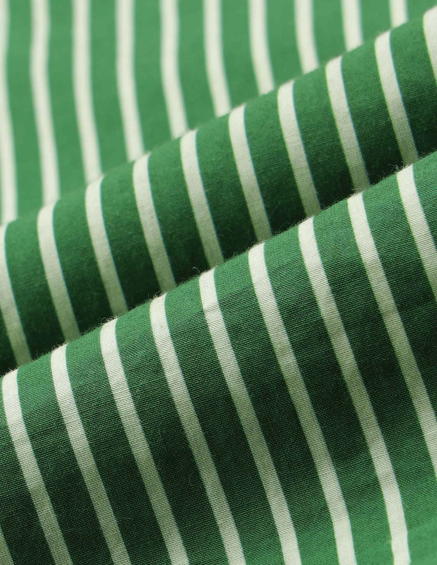 Regular Fit Striped Shirt Green - U.S. Polo Assn. India | Large
