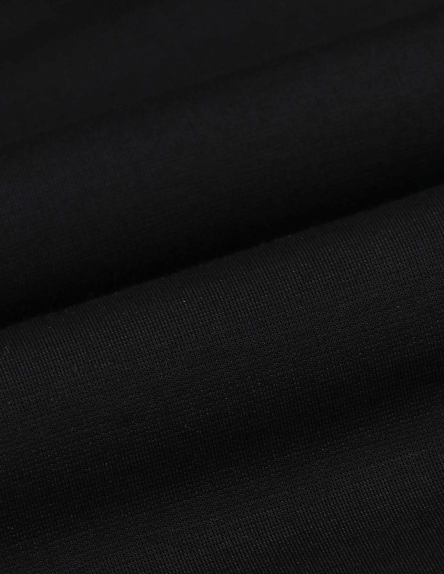 Solid Slim Fit Polo Shirt Black - U.S. Polo Assn. India | Large