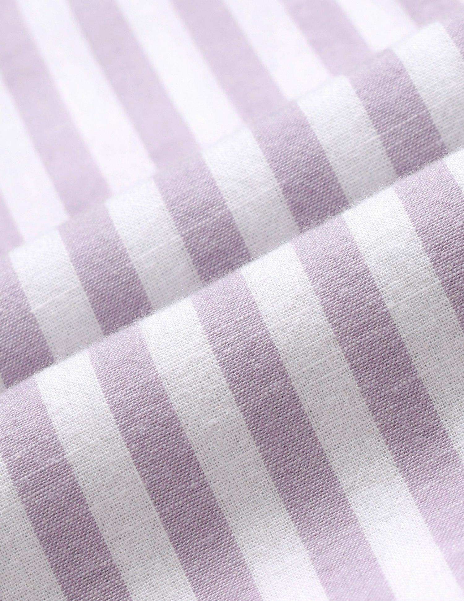 Vertical Striped Regular Fit Shirt Lavender - U.S. Polo Assn. India | Large