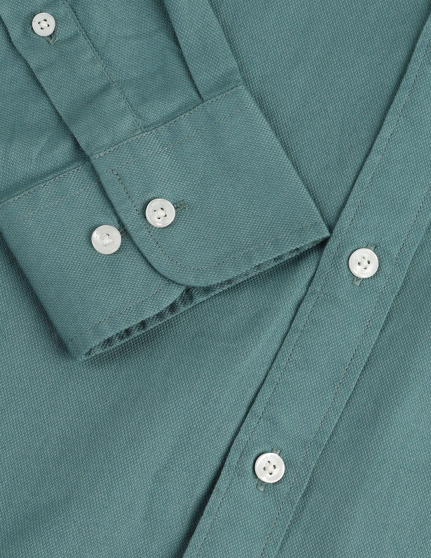 Solid Regular Fit Shirt Green - U.S. POLO ASSN. | Large