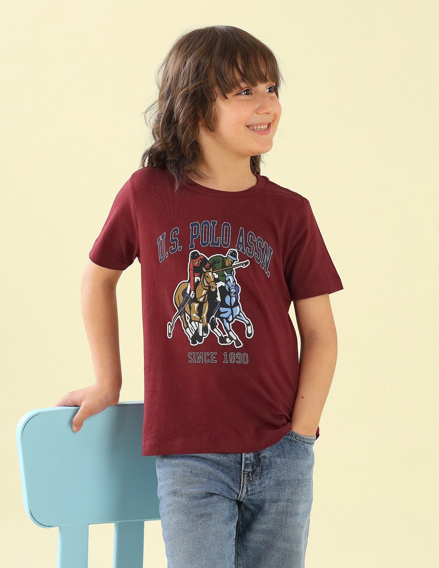 Graphic Brand Printed Regular Fit T-Shirt - Pack Of 2 Multi2 - U.S. Polo Assn. India | Large